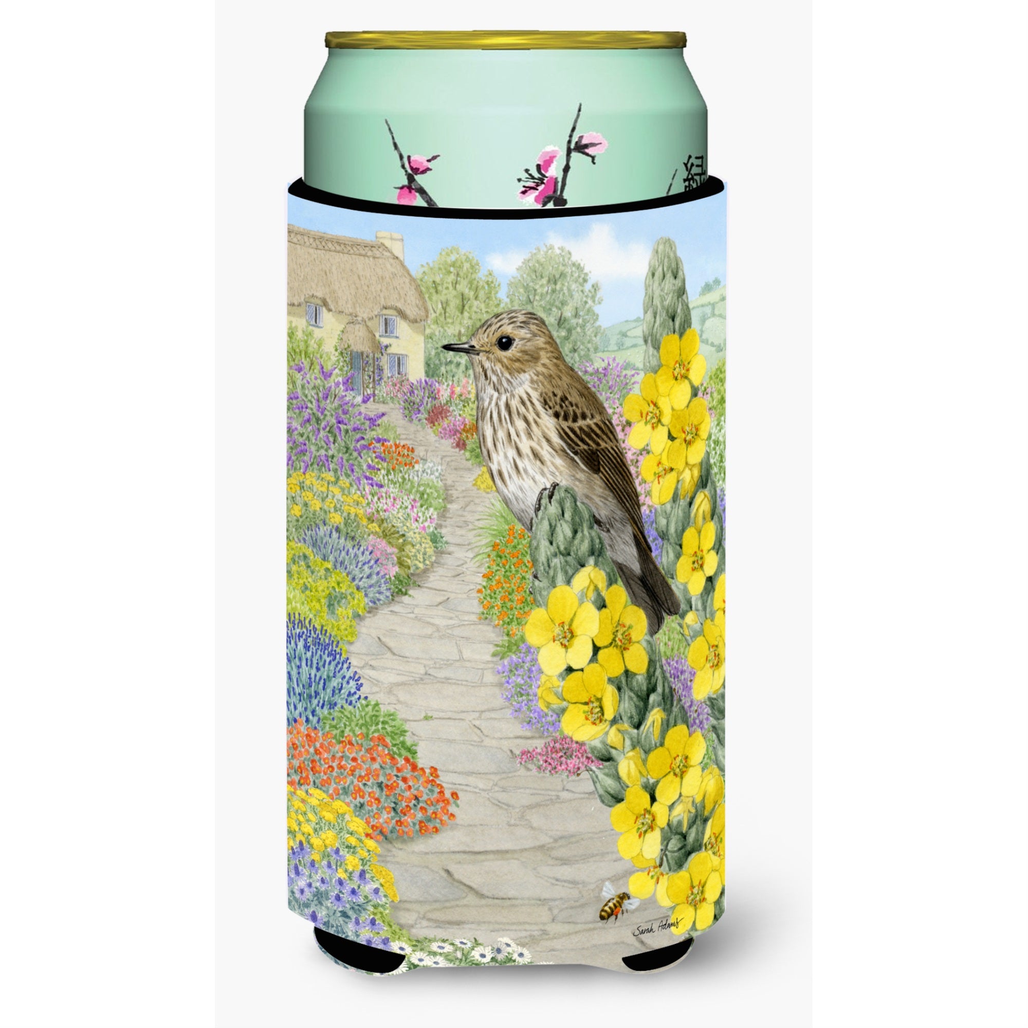 'Caroline'S Treasures Asa2095Tbc Spotted Flycatcher Tall Boy Koozie Hugger, Multicolor''