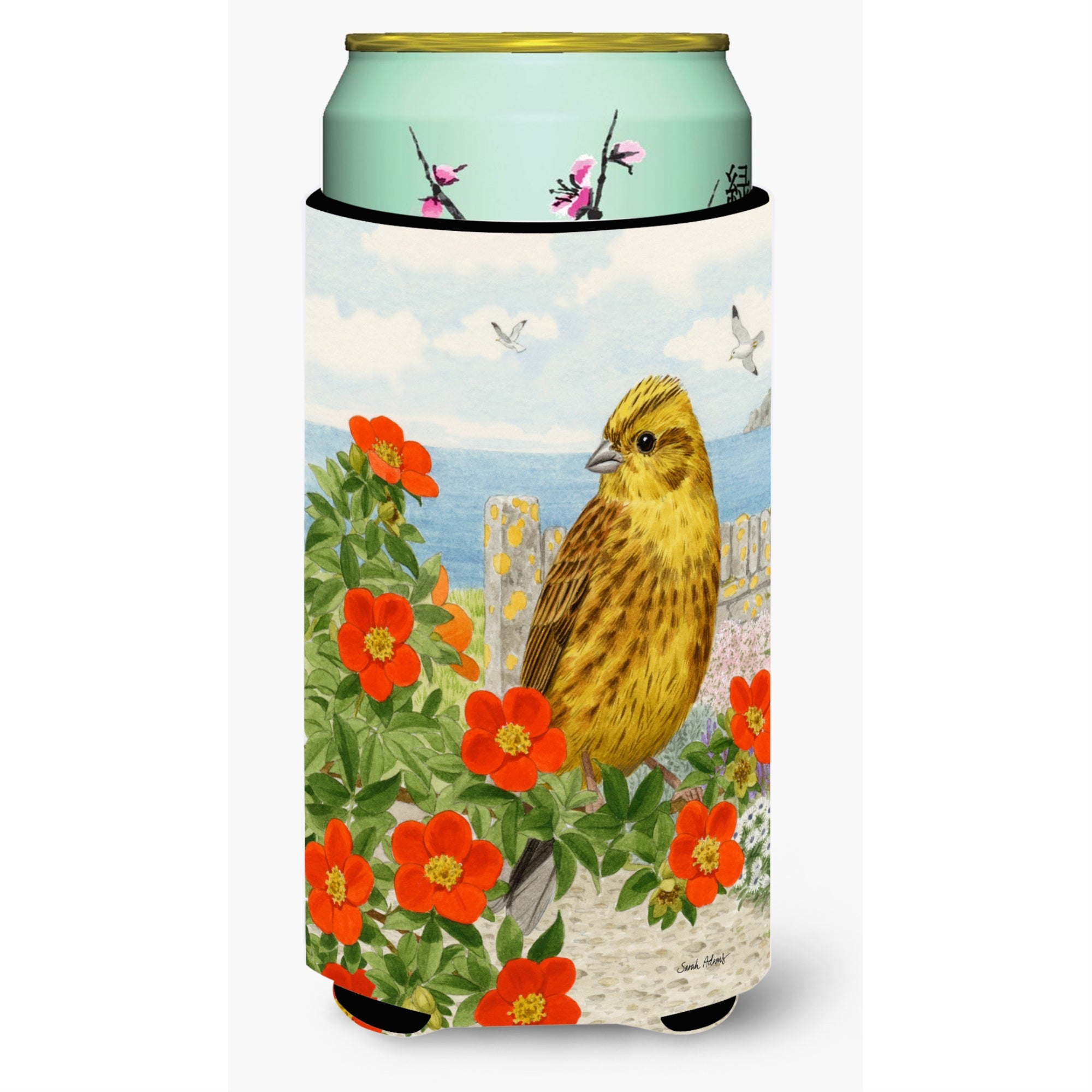 'Caroline'S Treasures Yellowhammer Tall Boy Koozie Hugger, Multicolor''