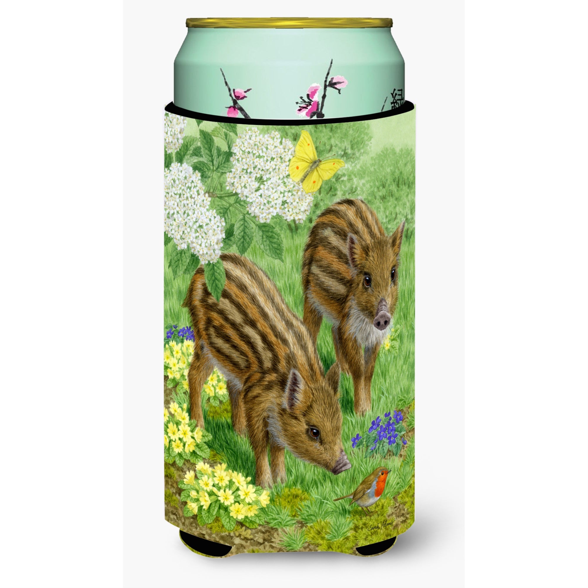 'Caroline'S Treasures Wild Boar Tall Boy Koozie Hugger, Multicolor''