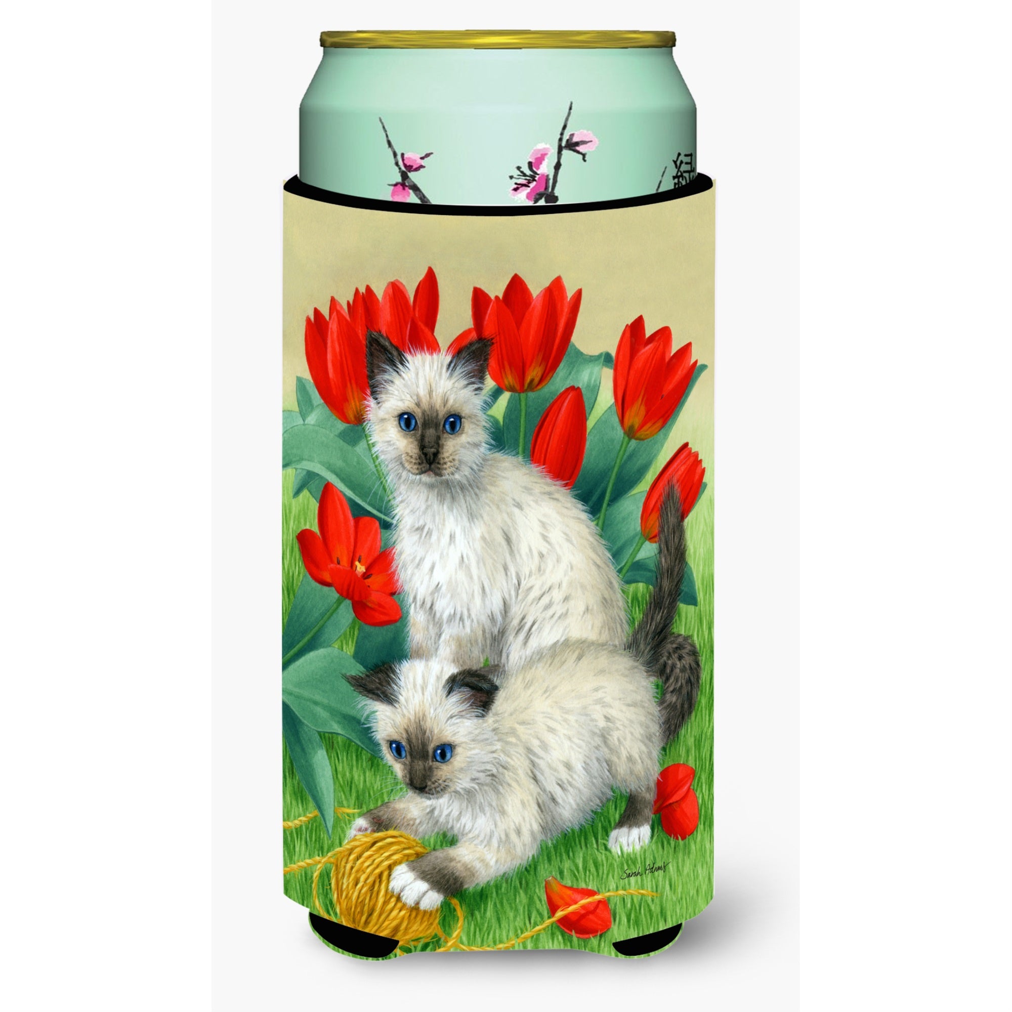 'Caroline'S Treasures Birman Kittens Tall Boy Koozie Hugger, Multicolor''