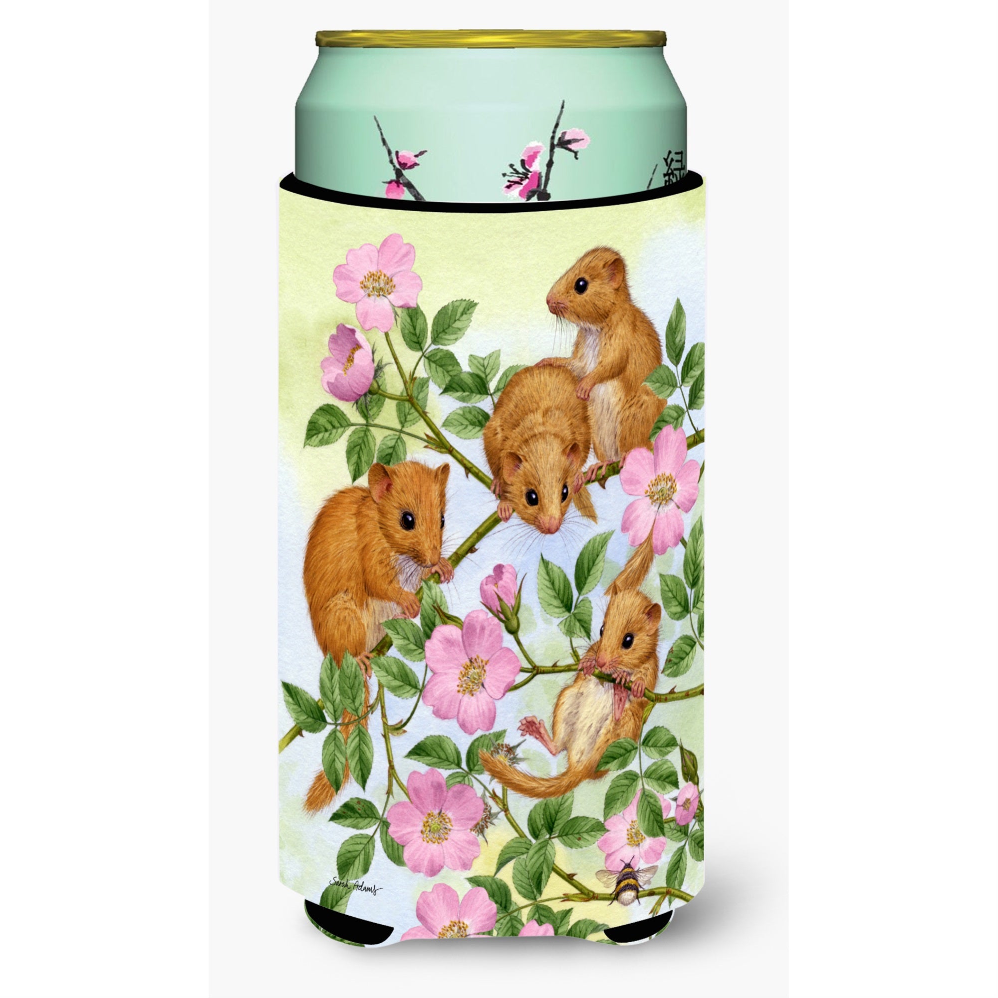 'Caroline'S Treasures Asa2136Tbc Dormice Dormouse Tall Boy Koozie Hugger, Multicolor''