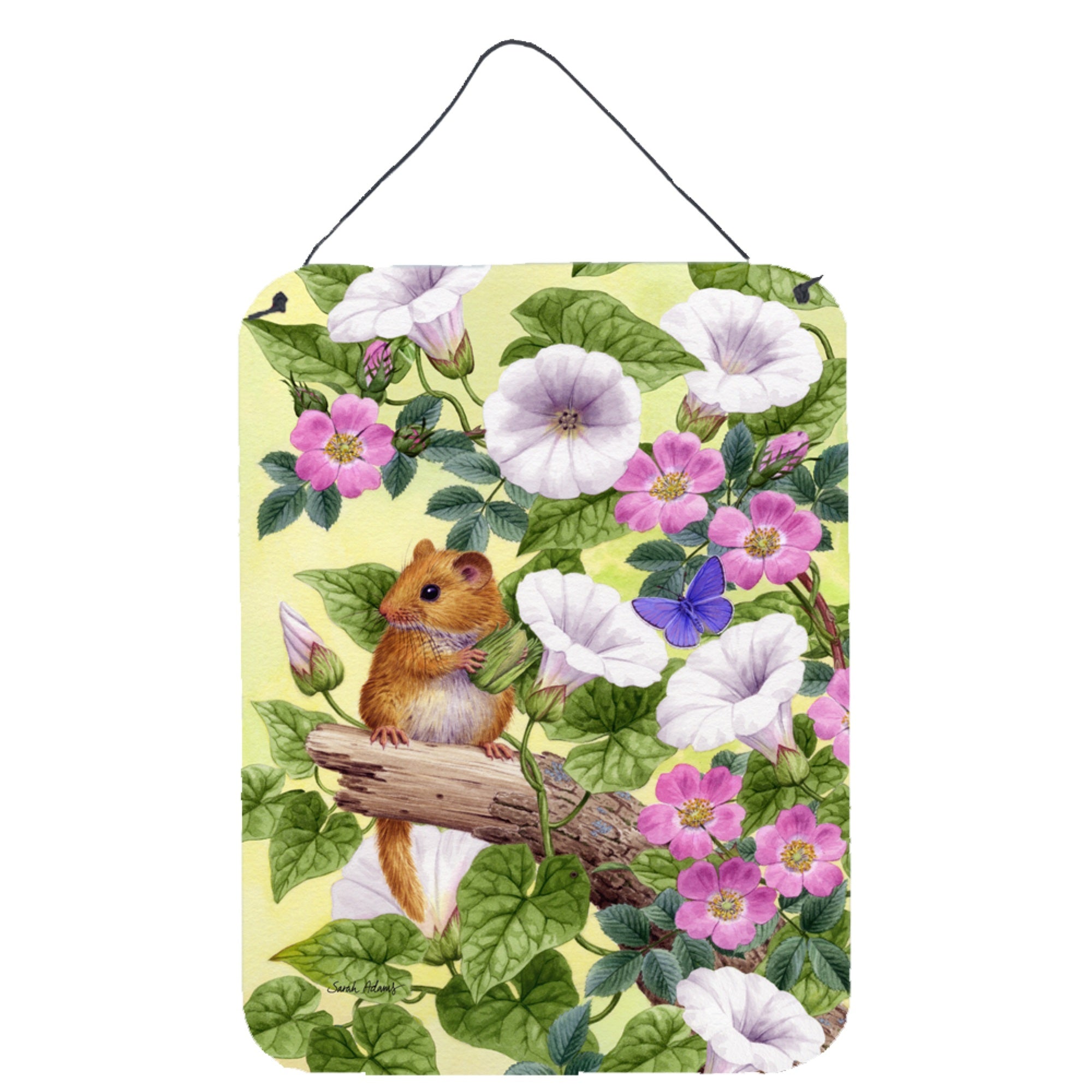 'Caroline'S Treasures Dormouse Wall Or Door Hanging Prints Asa2137Ds1216, 16Hx12W, Multicolor''
