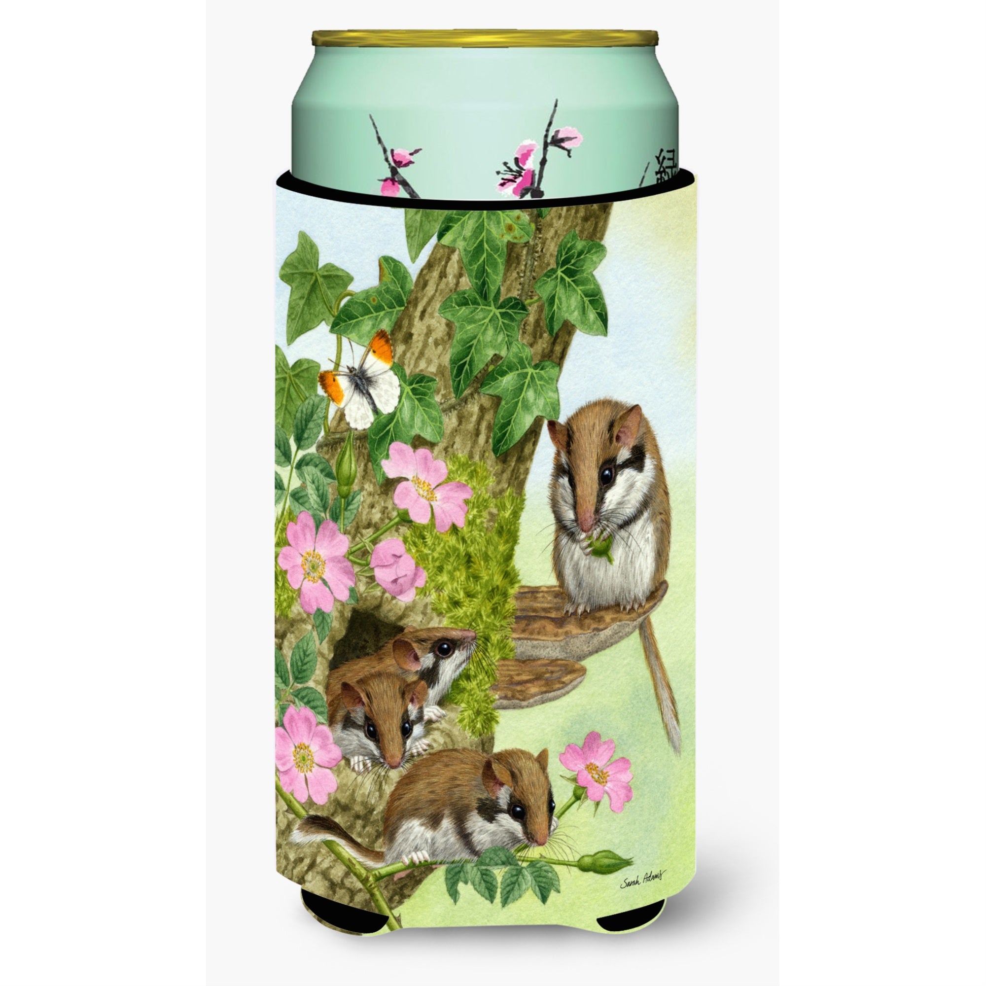 'Caroline'S Treasures Asa2139Tbc Dormice Dormouse Tall Boy Koozie Hugger, Multicolor''