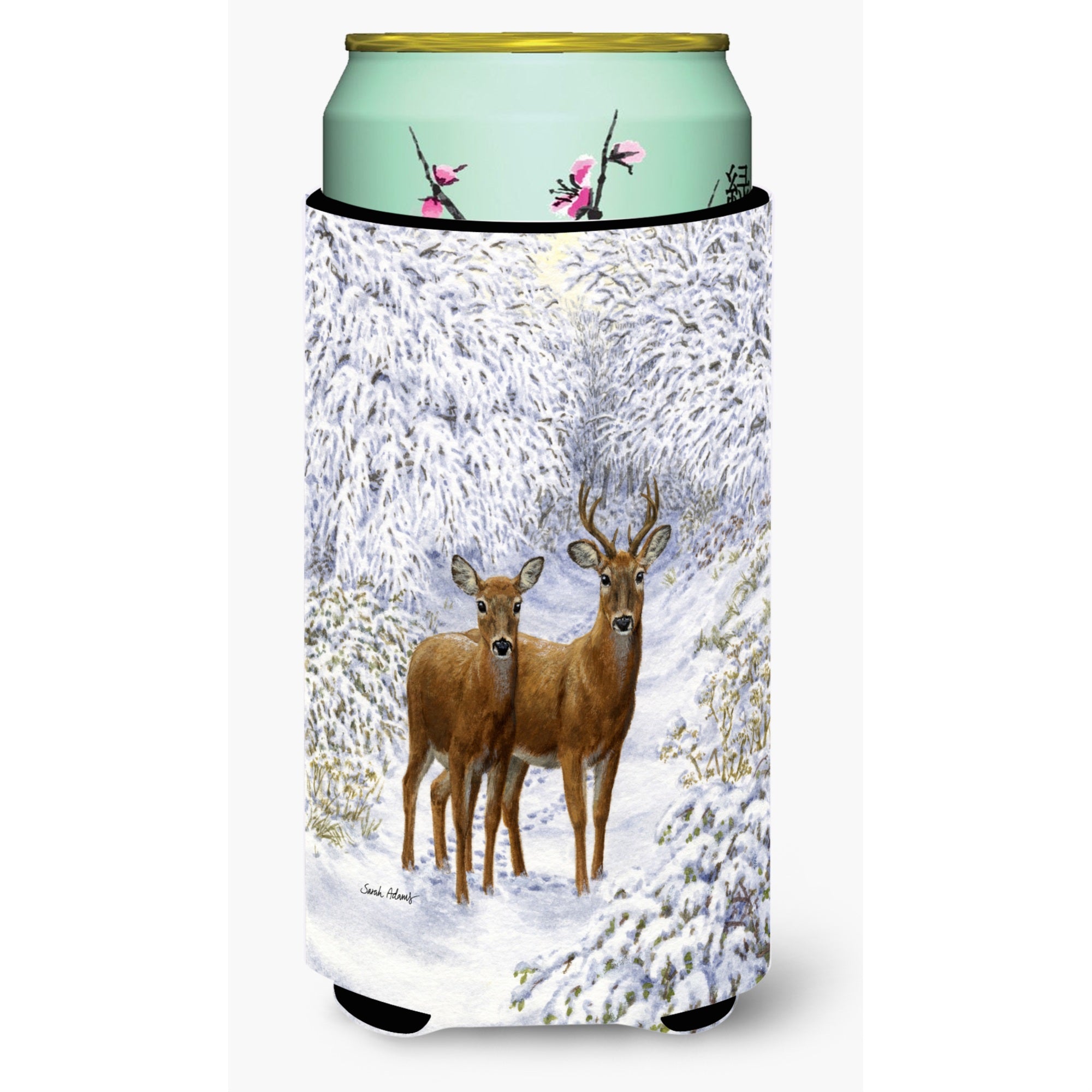 'Caroline'S Treasures Two Deer Tall Boy Koozie Hugger, Multicolor''