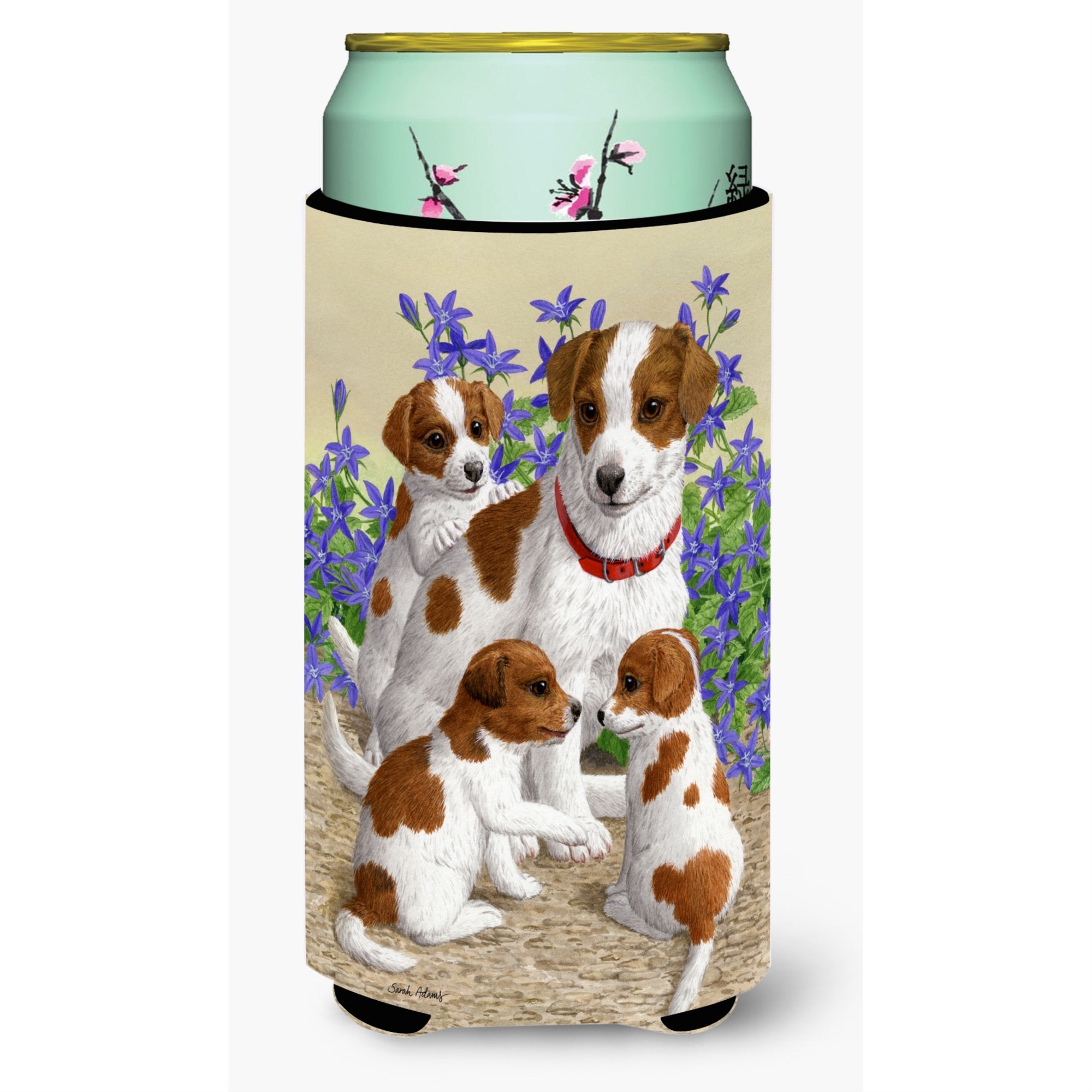 'Caroline'S Treasures Jack Russell Terriers Tall Boy Koozie Hugger, Multicolor''
