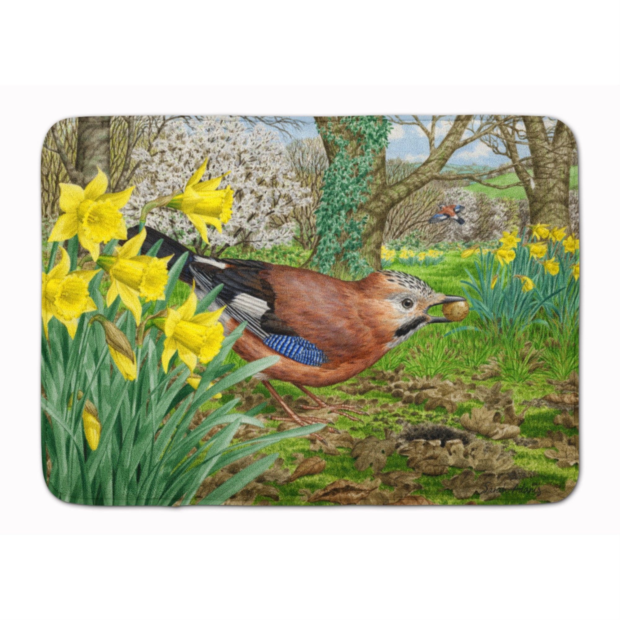 'Caroline'S Treasures Jay Floor Mat, 19'''' X 27'''', Multicolor''