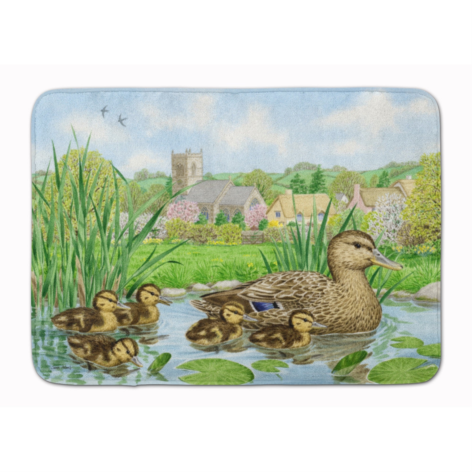 'Caroline'S Treasures Mallard Duck Floor Mat, 19'''' X 27'''', Multicolor''