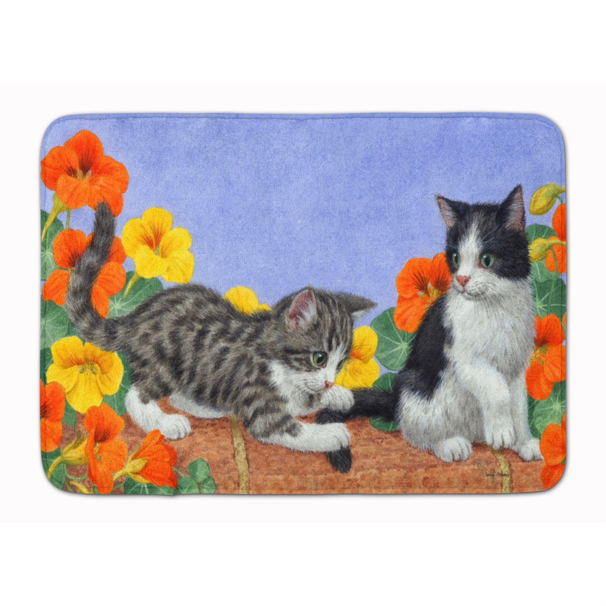 'Caroline'S Treasures Kittens On Wall Floor Mat, 19'''' X 27'''', Multicolor''