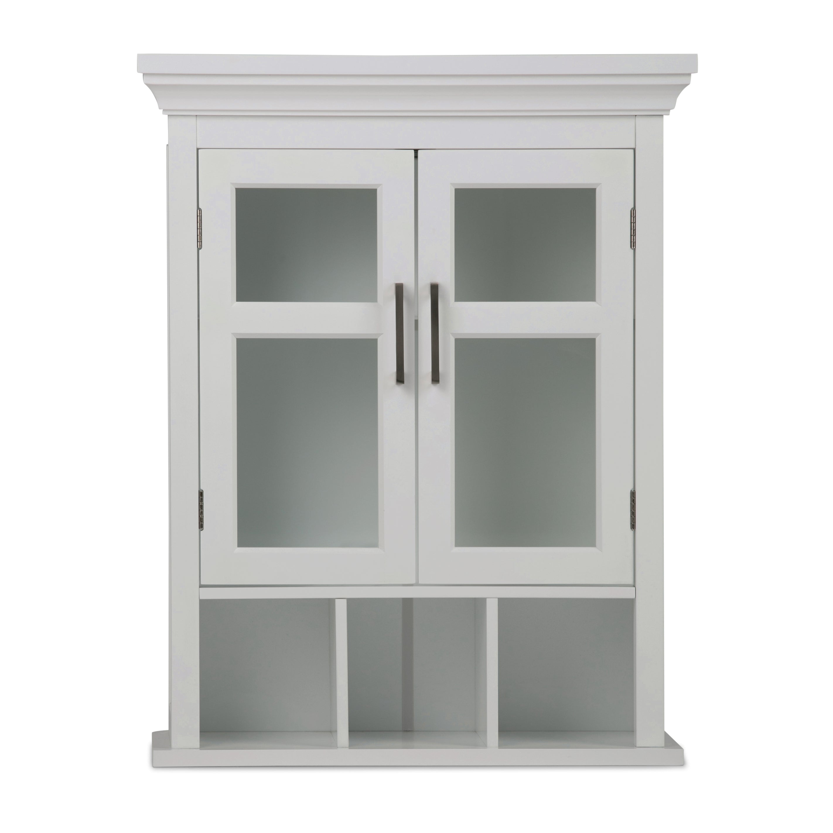 Avington Two Door Wall Cabinet With Cubbies
