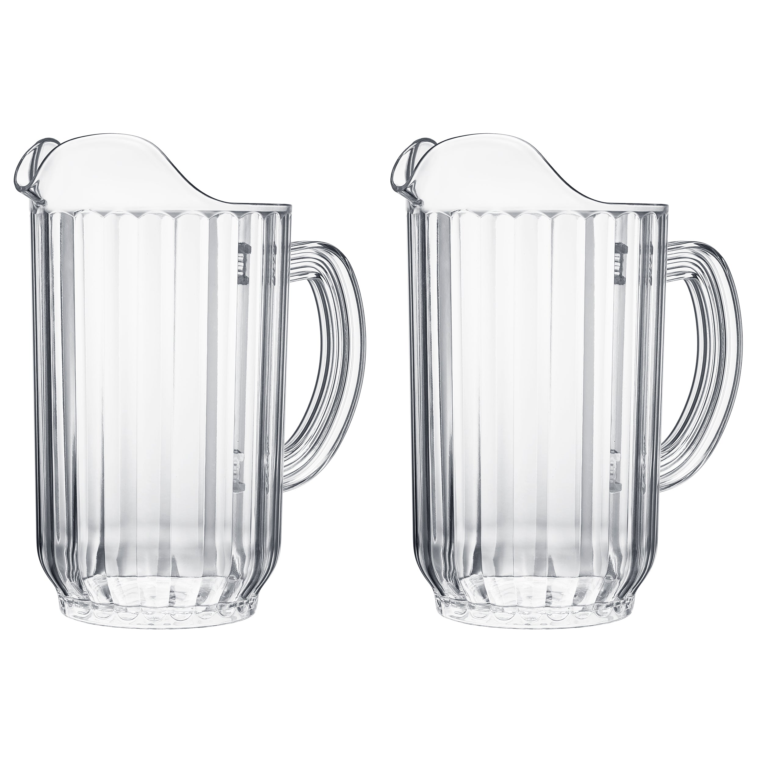 Barcelona Acrylic Beer Pitcher, Set of 2