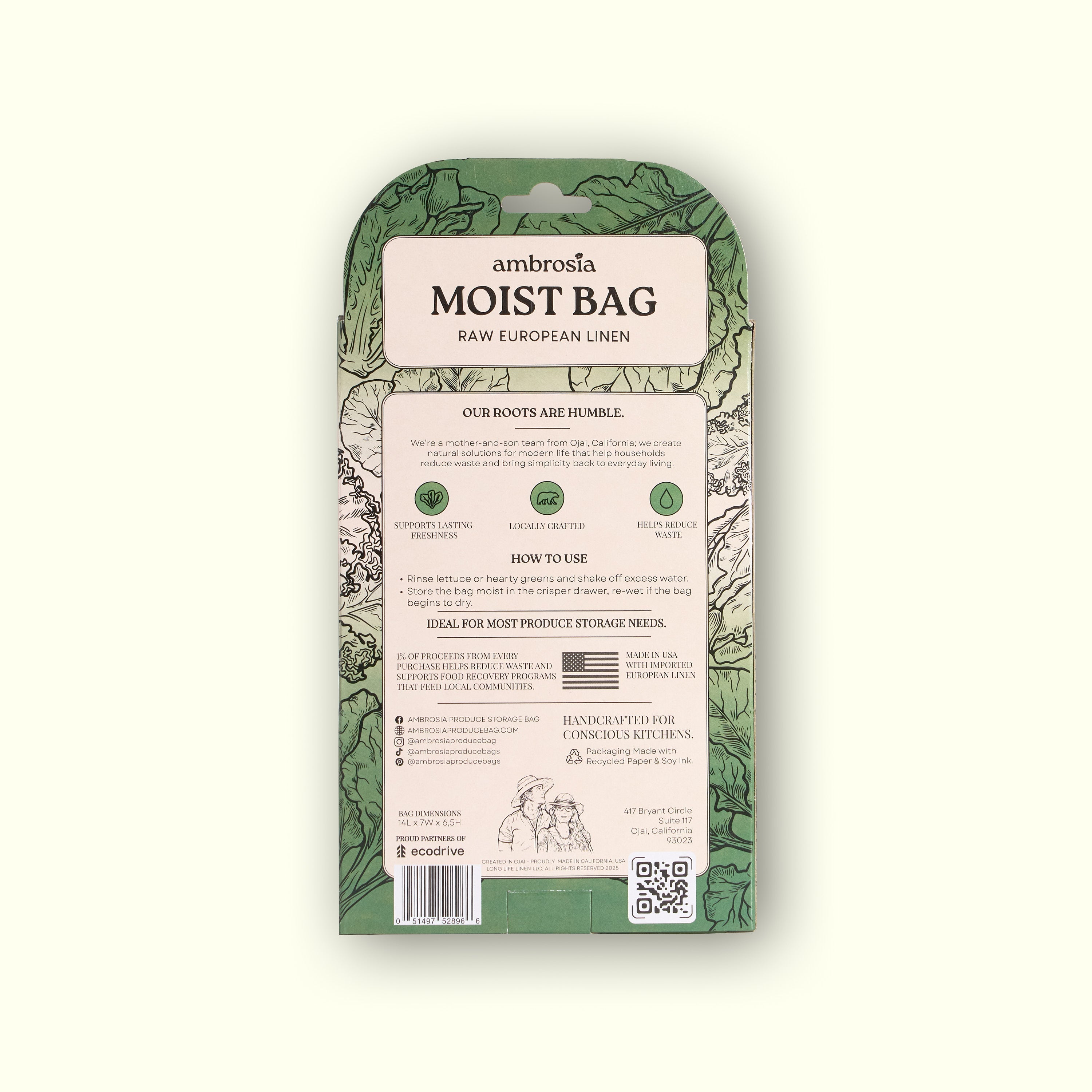 XL Leafy Greens Bag