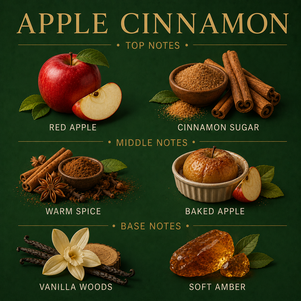 Apple Cinnamon Signature Candle
