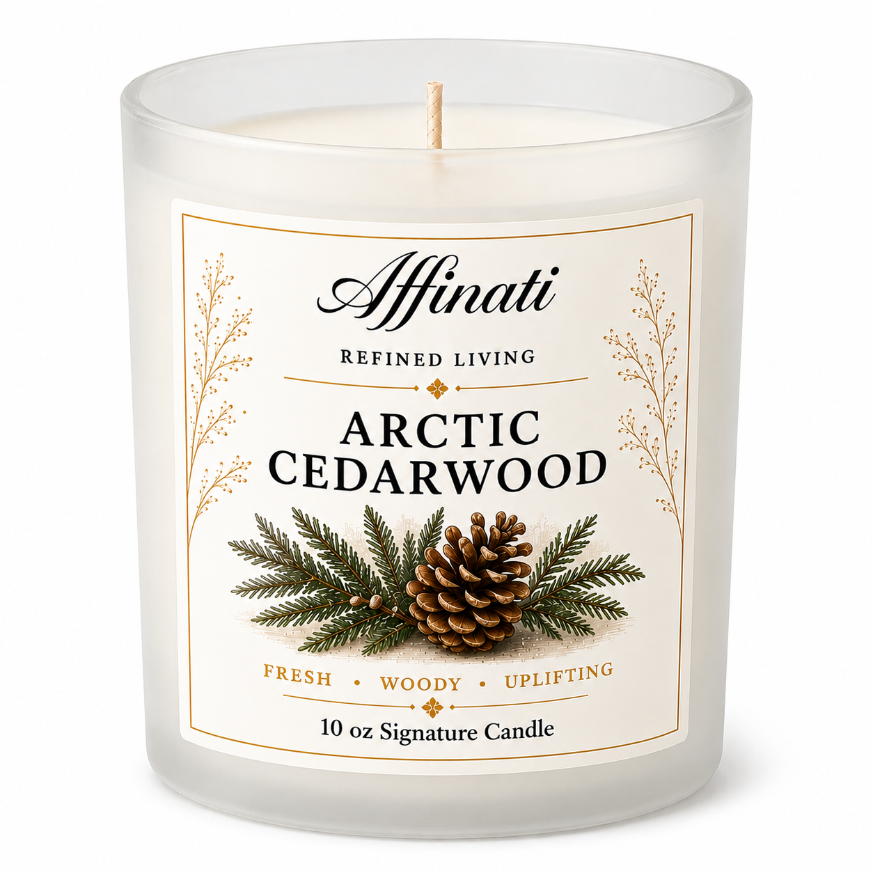 Arctic Cedarwood Signature Candle