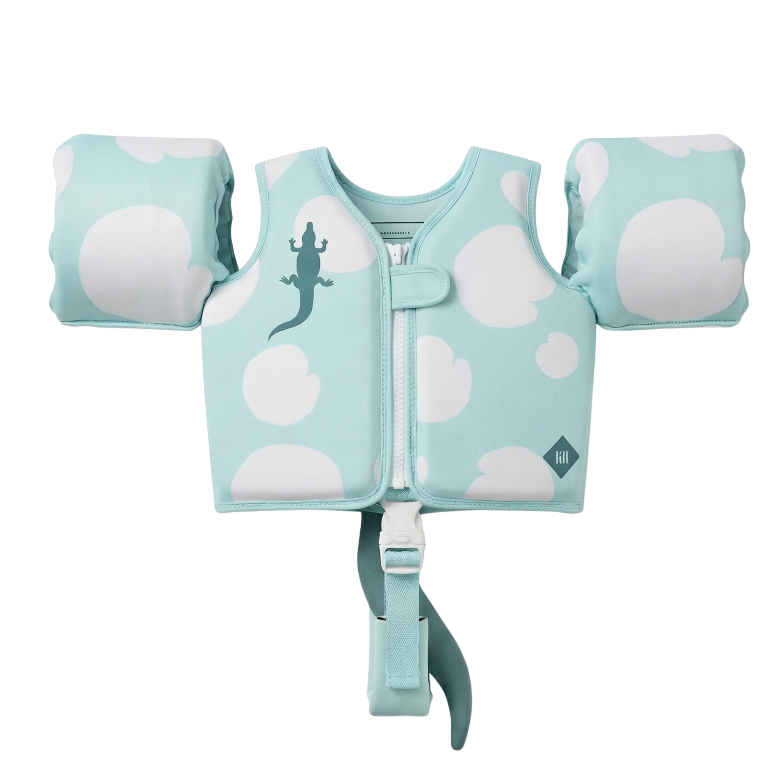Floating Jackets with Sleeves for Pool or Beach | 1-3 Years | Crocodile