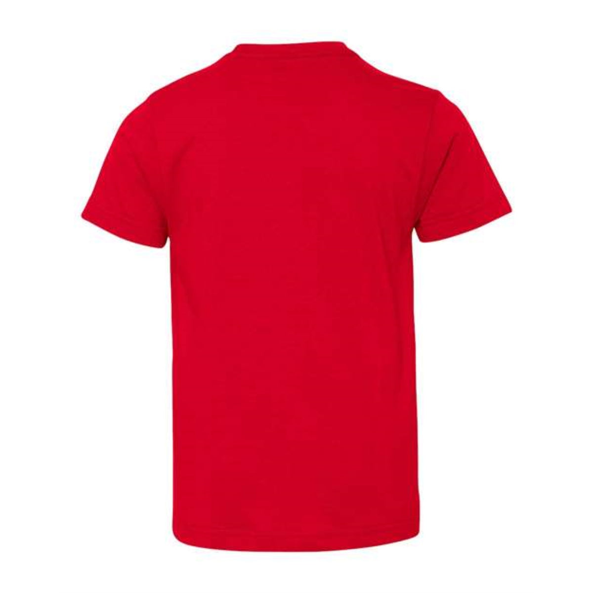 Lat Youth Fine Jersey Tee - Red, M