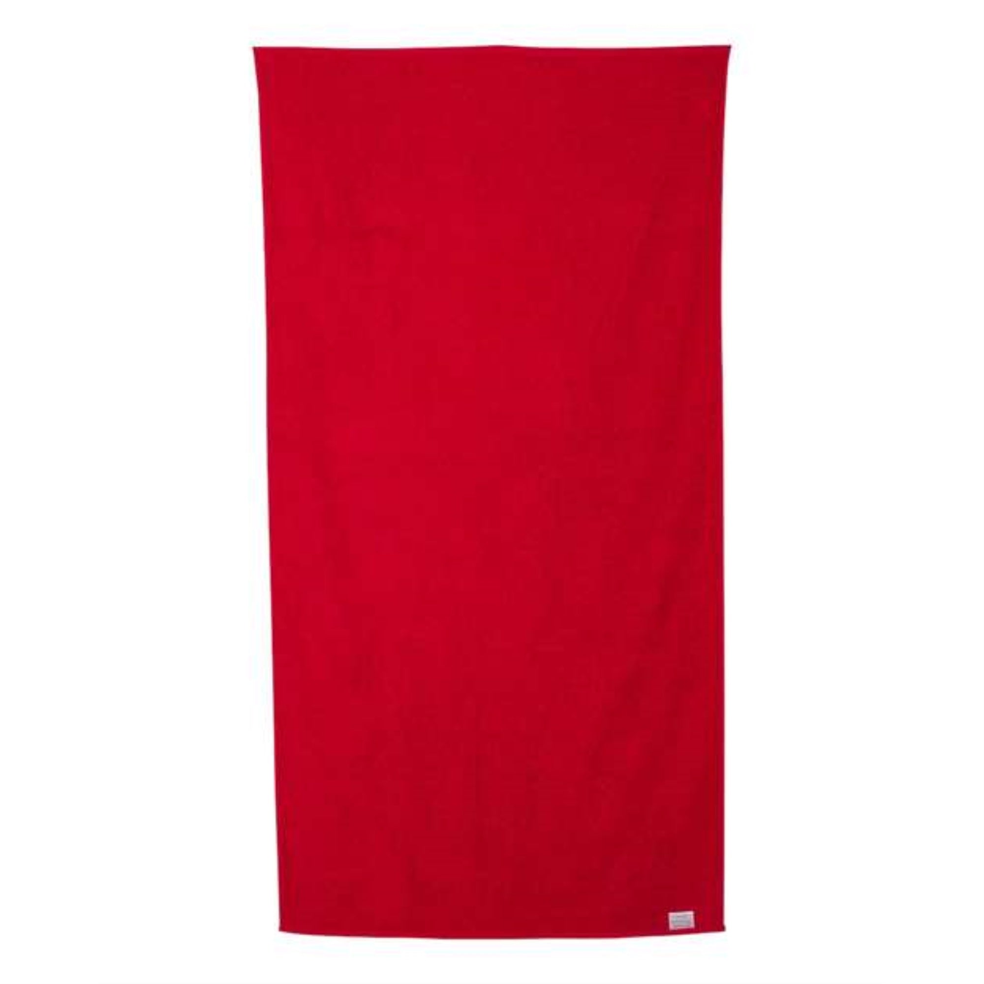 Oad Value Beach Towel - Red, One Size