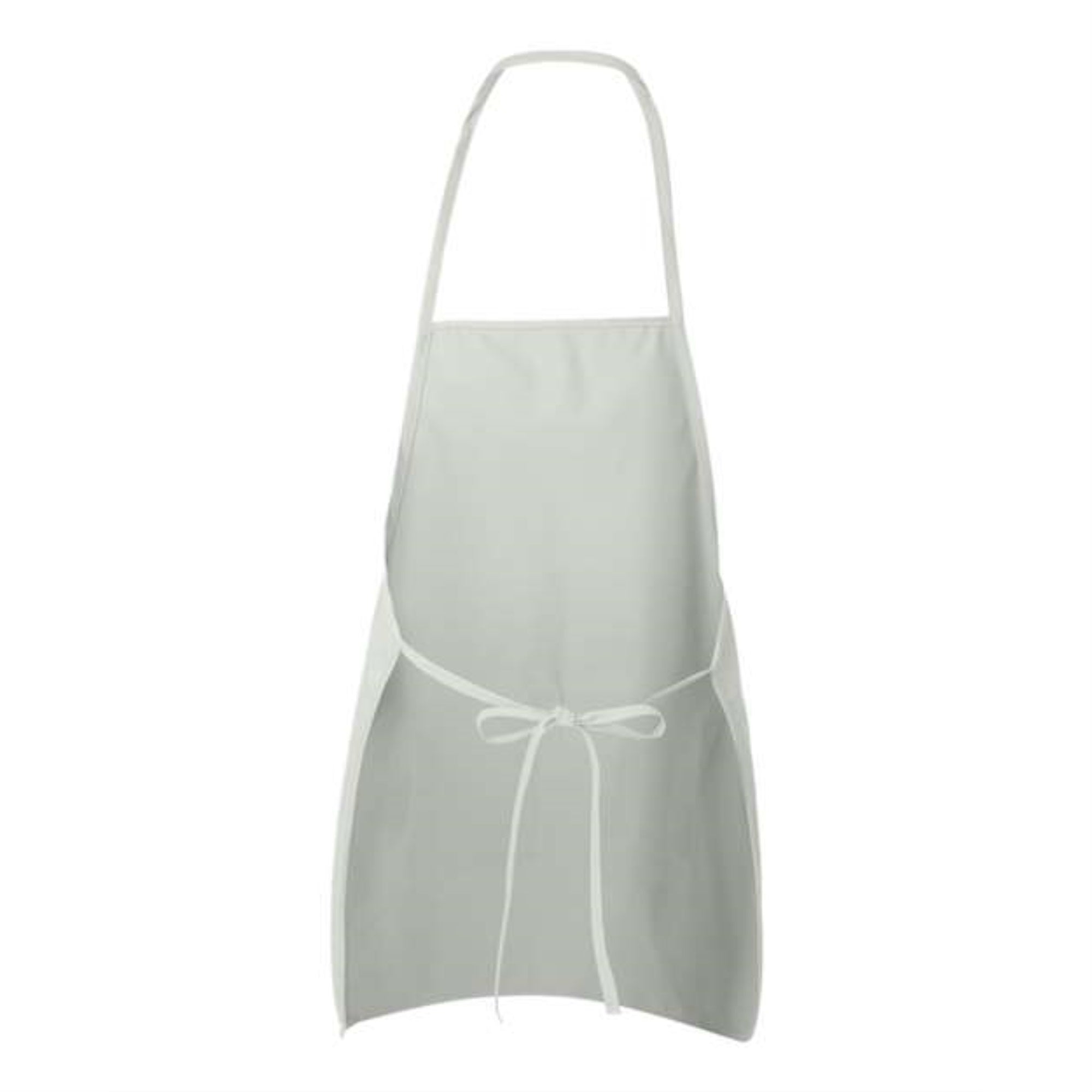 Liberty Bags Long Butcher Block Apron - White, One Size