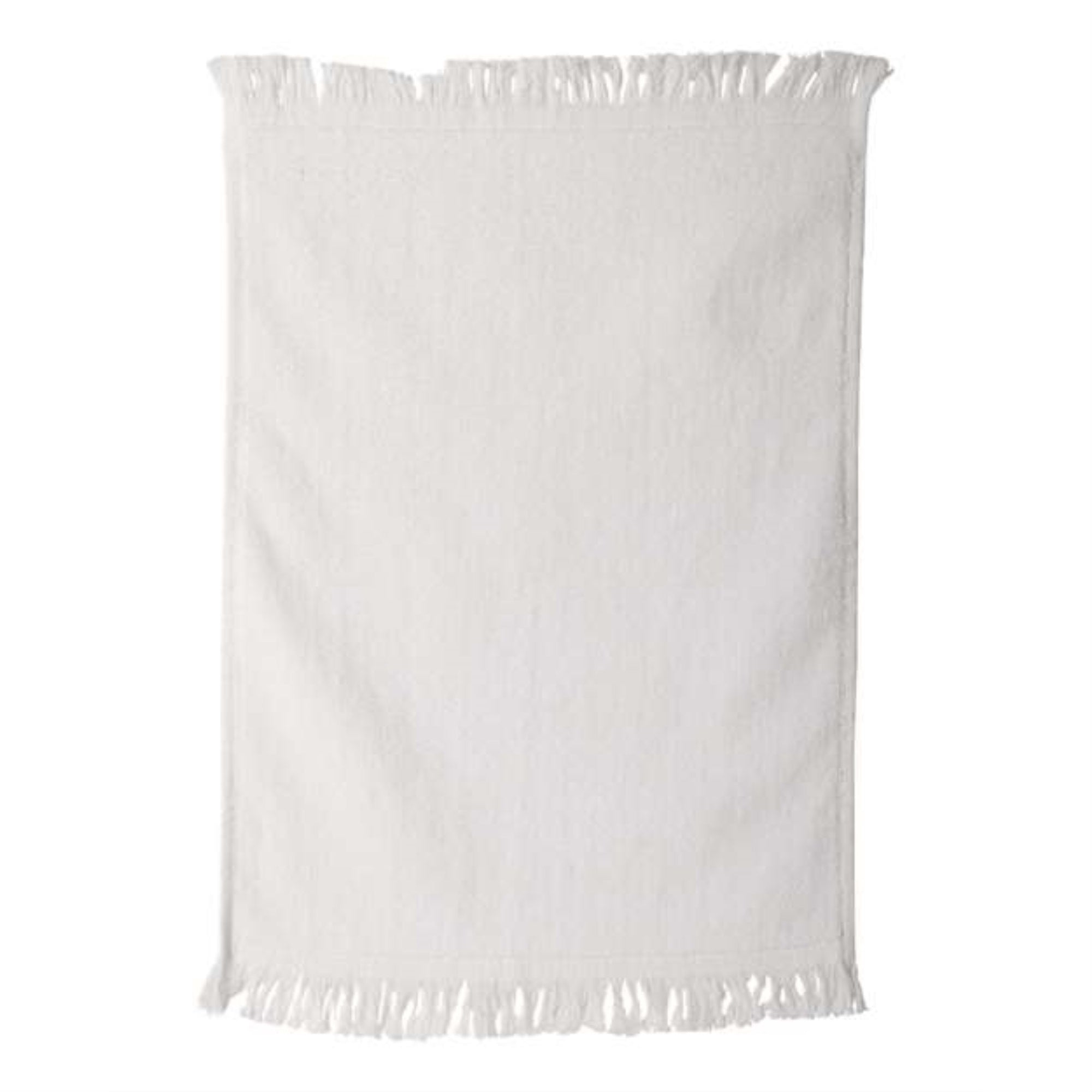 Carmel Towel Company Fringed Towel - White, One Size
