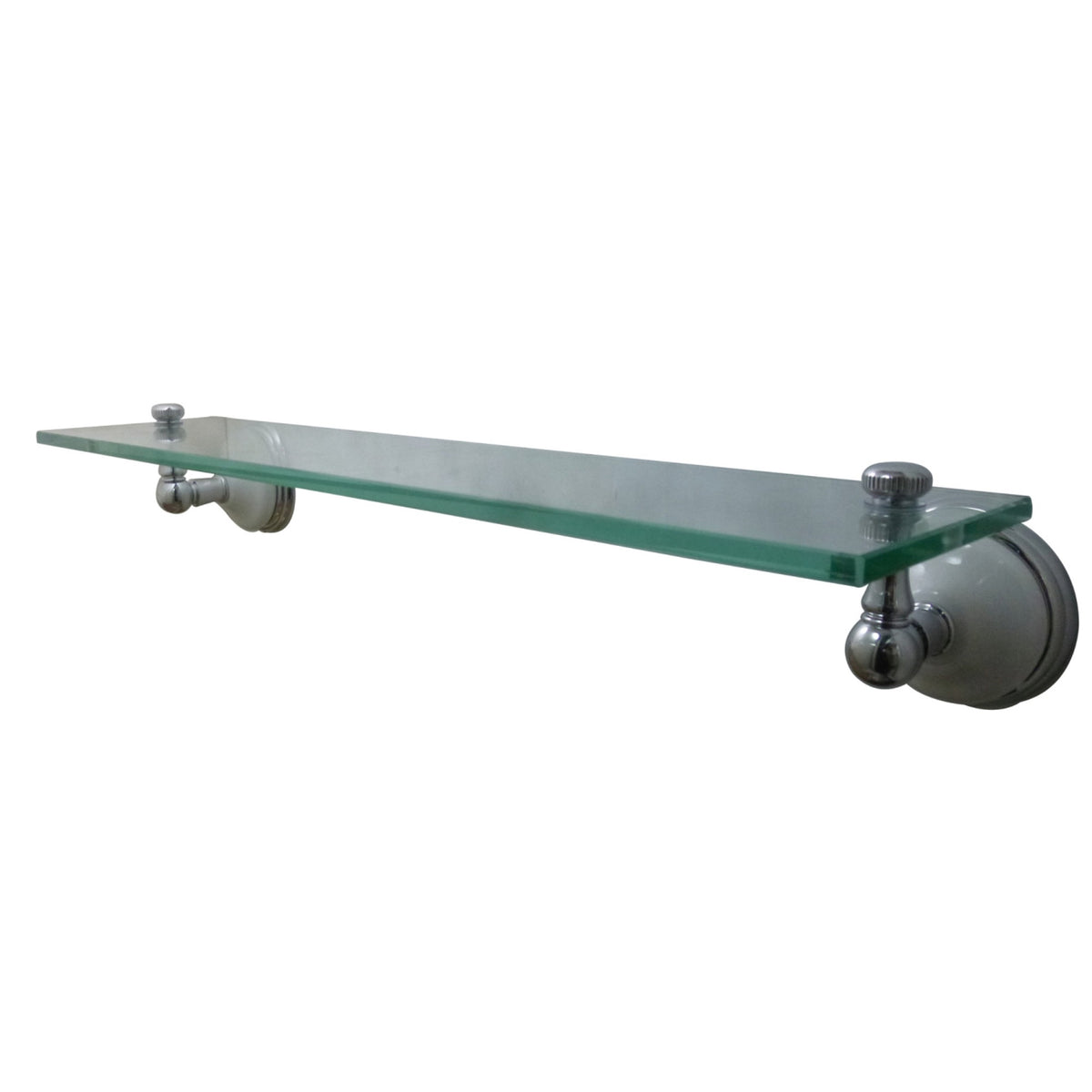Kingston Brass Ba1119C Victorian Cosmetic Glass Shelf, Polished Chrome