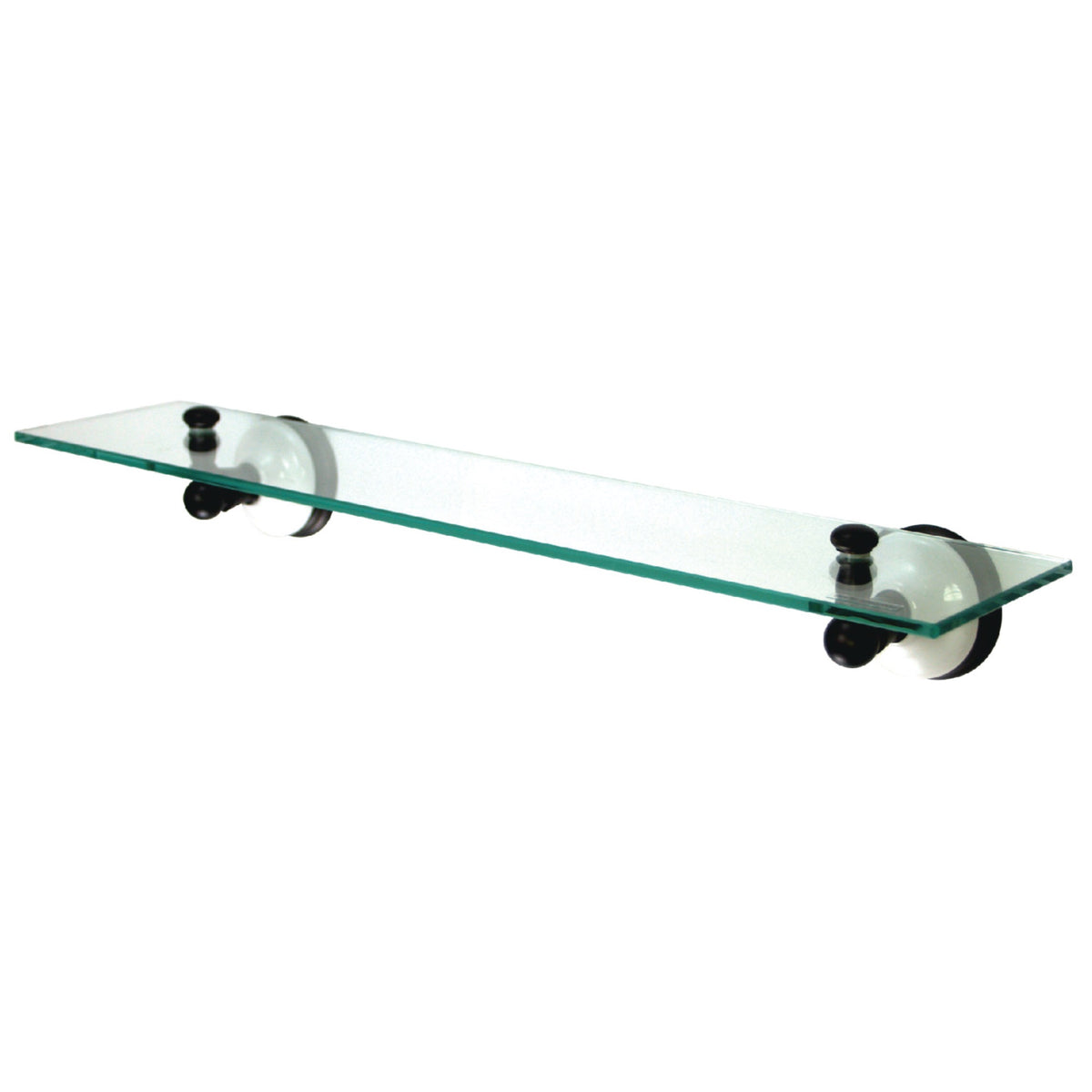 Kingston Brass Ba1119Orb Victorian Cosmetic Glass Shelf, Oil Rubbed Bronze