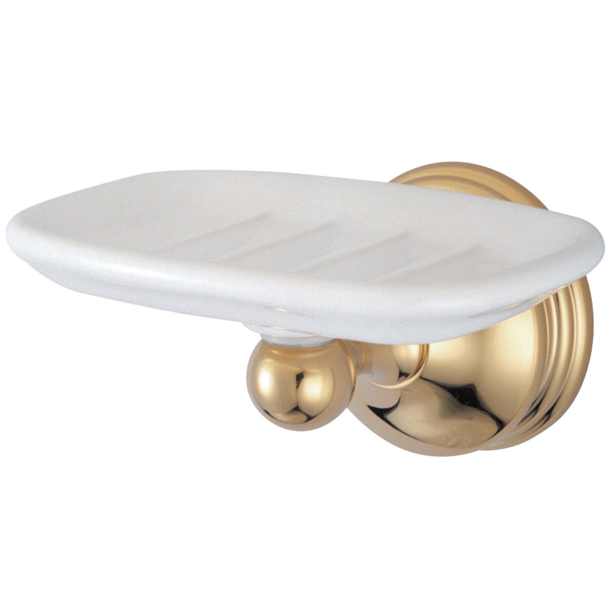 Kingston Brass Ba1165Pb Vintage Wall-Mount Soap Dish, Polished Brass