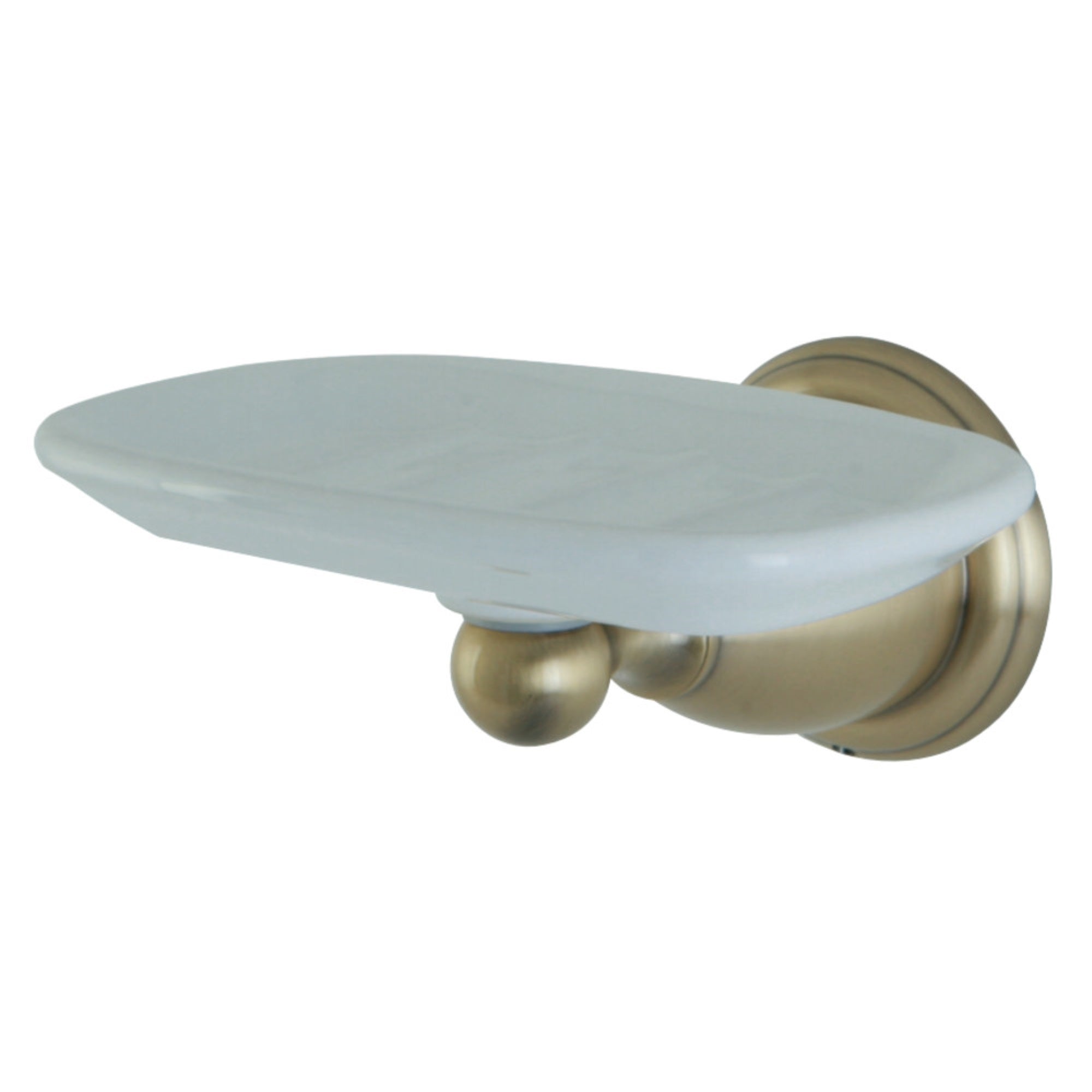 Kingston Brass Ba1755Ab Heritage Wall-Mount Soap Dish, Antique Brass