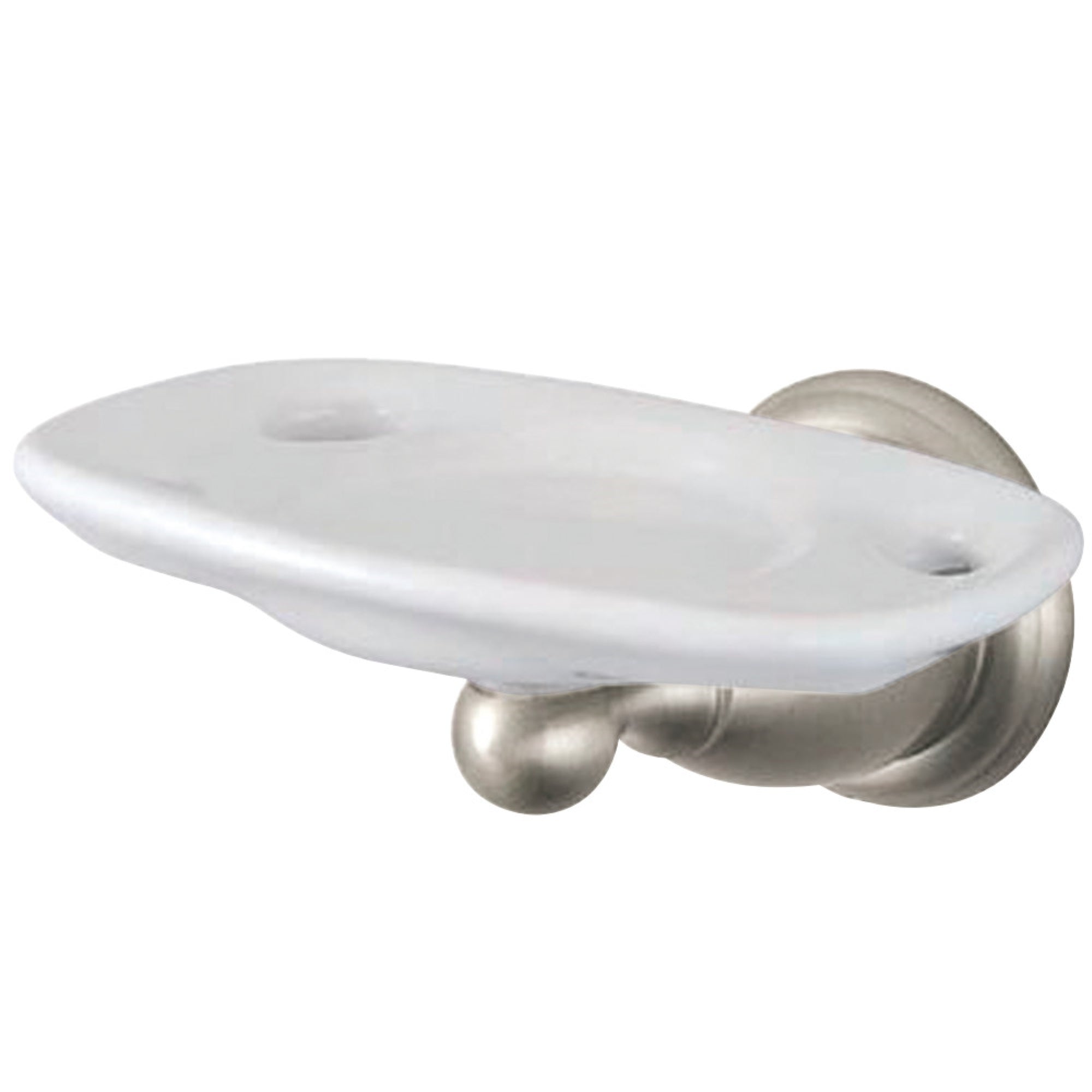 Kingston Brass Ba1756Sn Heritage Toothbrush With Tumbler Holders, Brushed Nickel