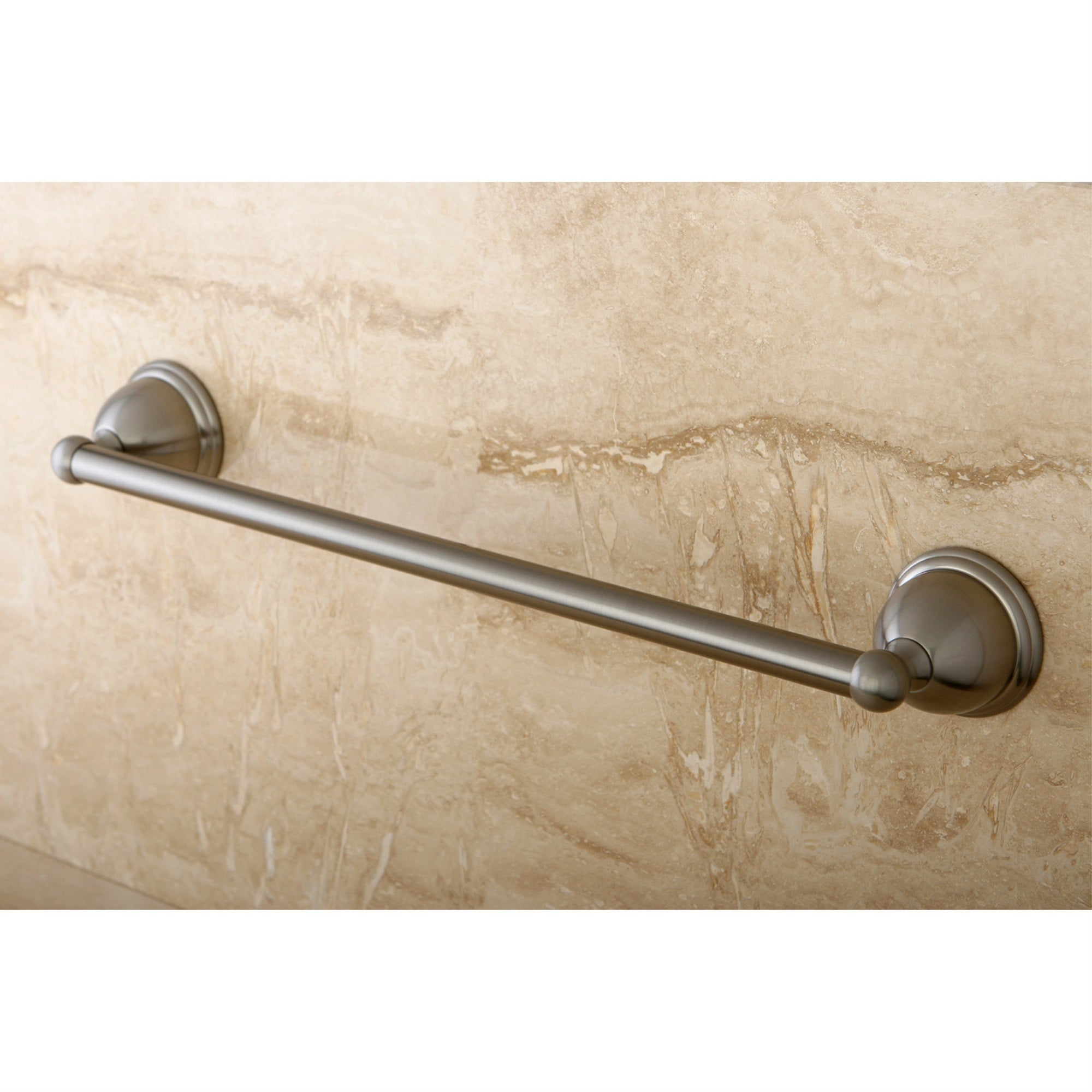 Kingston Brass BA3962SN Restoration 18'' Towel Bar  Brushed Nickel