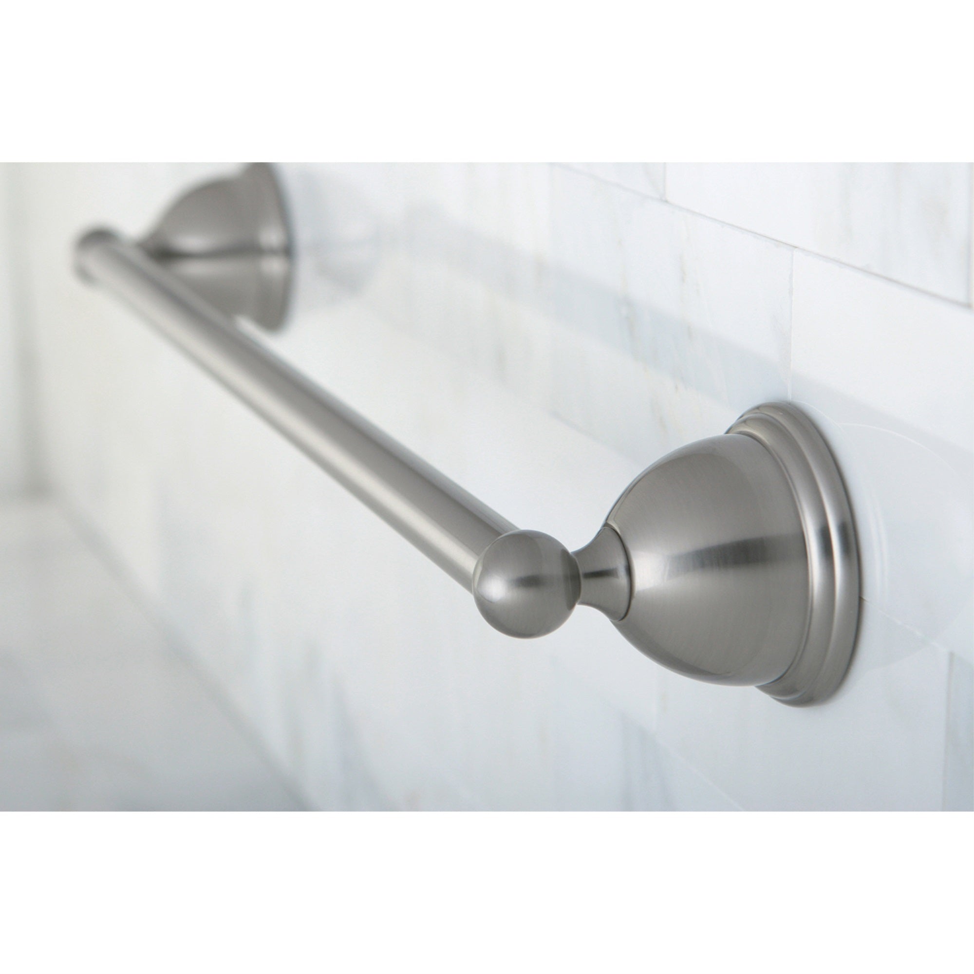 Kingston Brass BA3962SN Restoration 18'' Towel Bar  Brushed Nickel