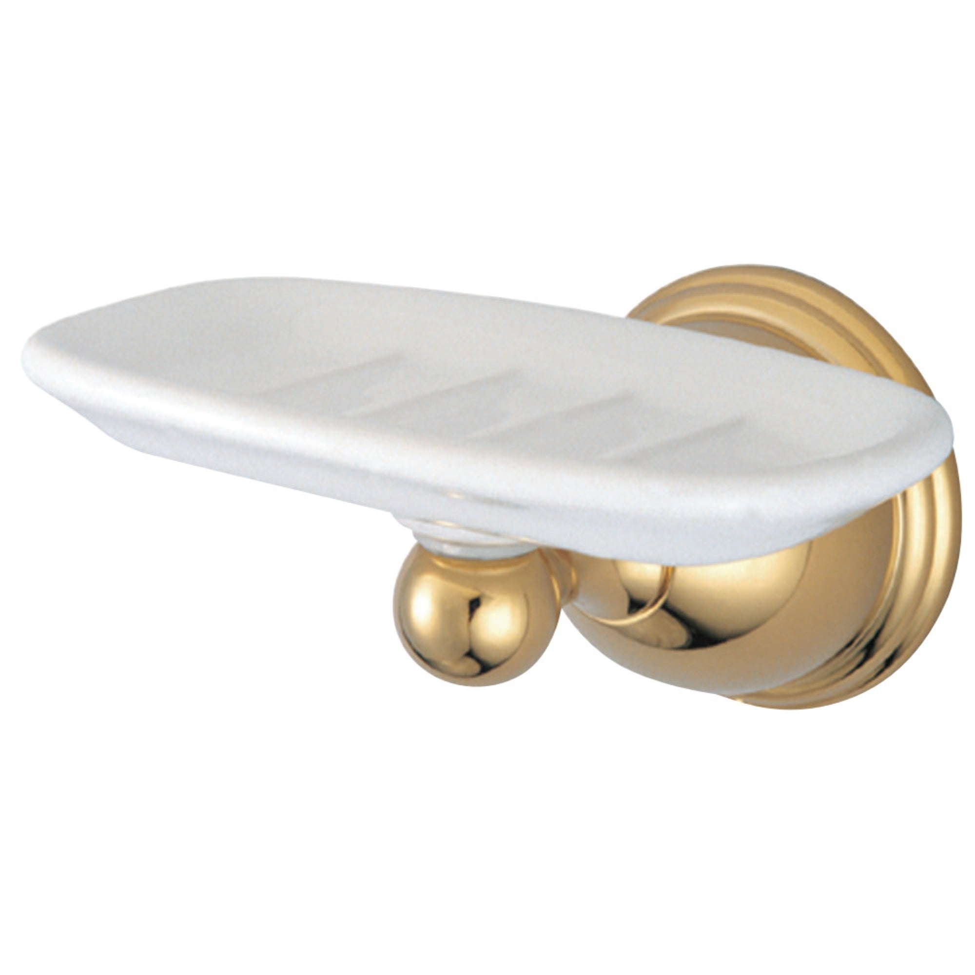 Kingston Brass Ba3965Pb Restoration Wall-Mount Soap Dish, Polished Brass