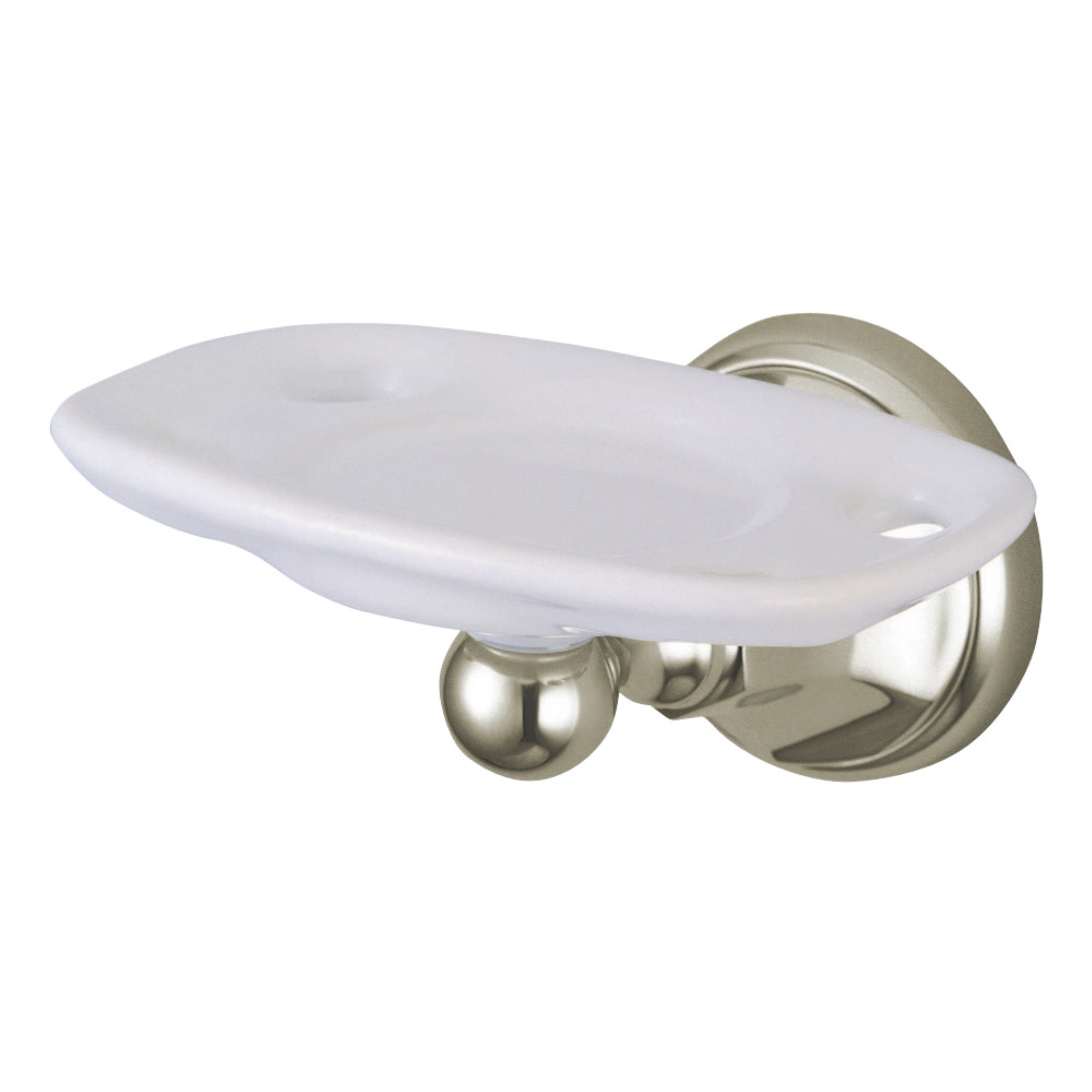 Kingston Brass Ba4816Sn Metropolitan Toothbrush And Tumbler Holder, Brushed Nickel