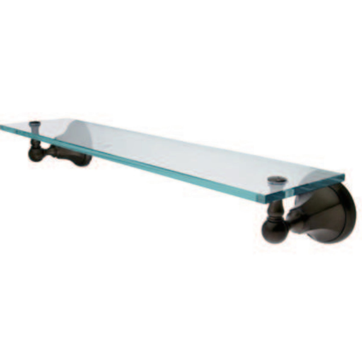 Kingston Brass Ba4819Orb Metropolitan Cosmetic Glass Shelf, Oil Rubbed Bronze