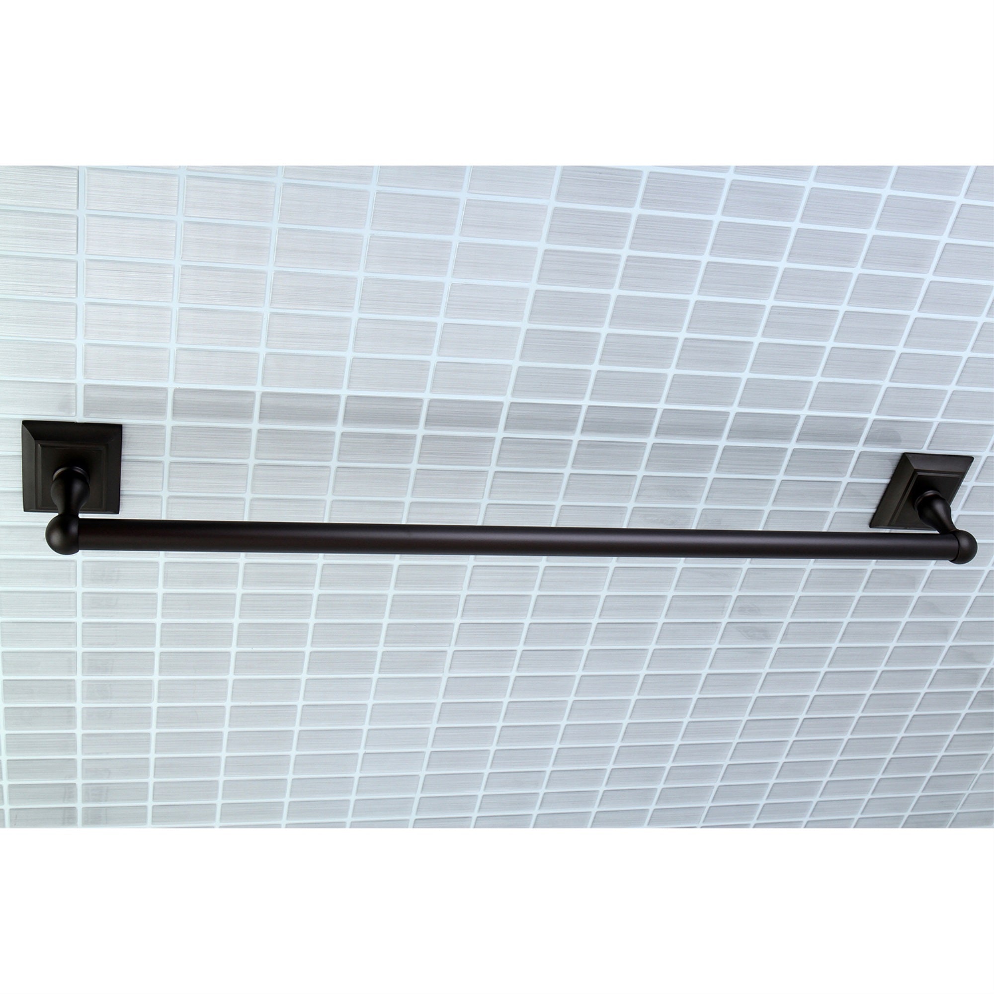 Kingston Brass BA6011ORB Millennium 24'' Towel Bar  Oil Rubbed Bronze