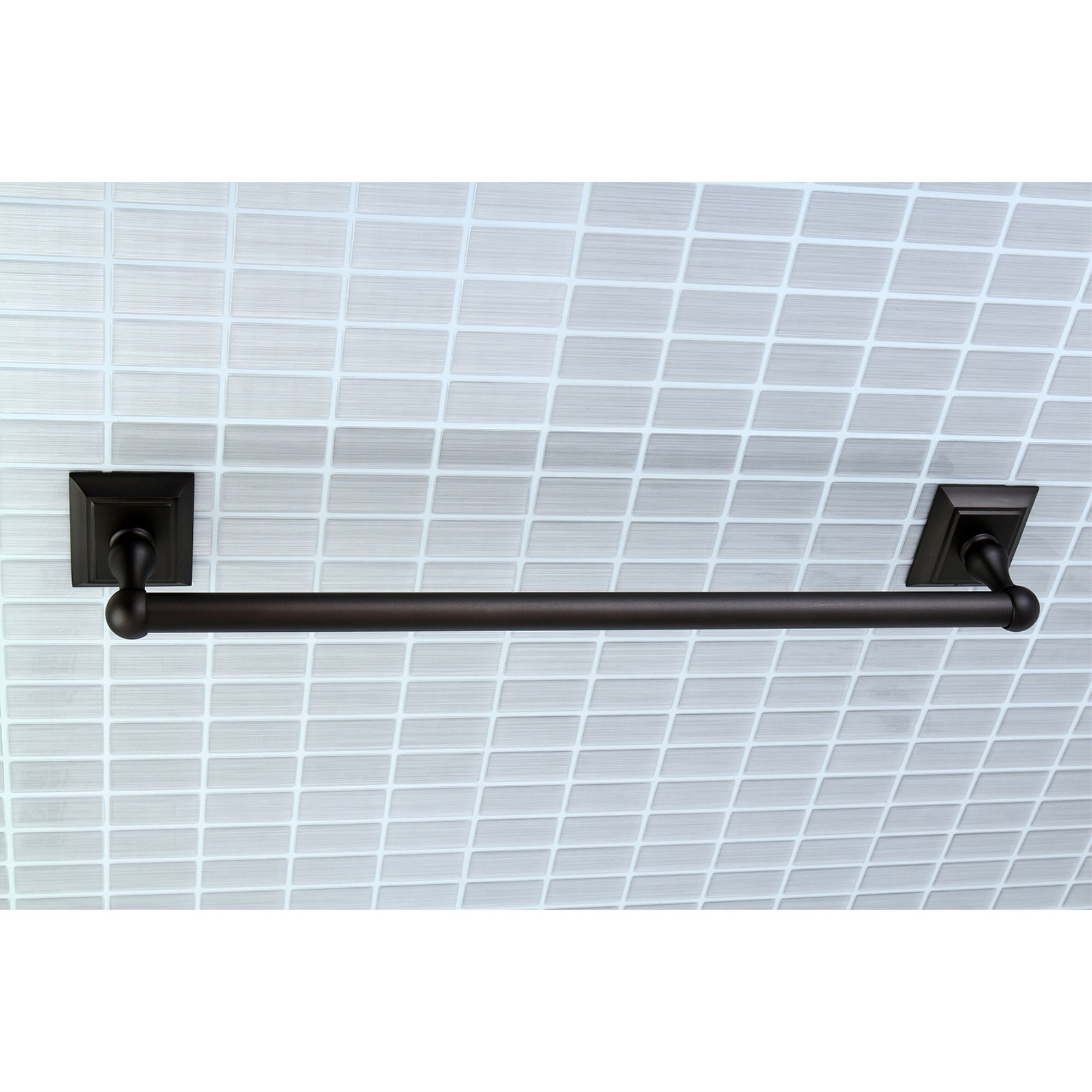 Kingston Brass BA6012ORB Millennium 18'' Towel Bar  Oil Rubbed Bronze