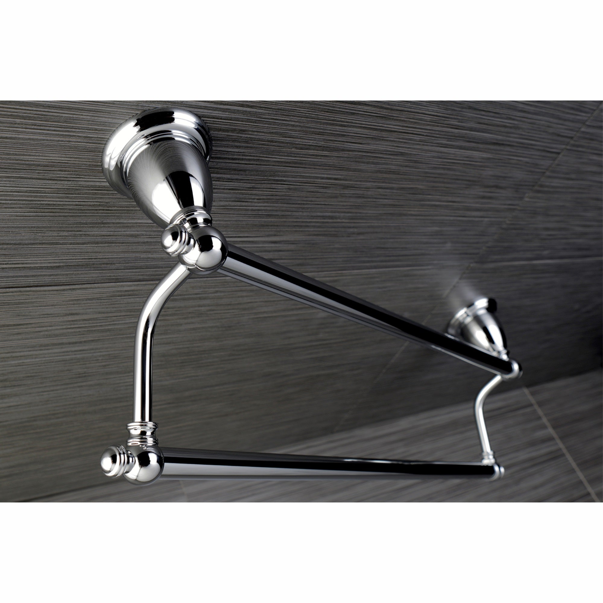 Kingston Brass BA797318C English Vintage 18'' Dual Towel Bar  Polished Chrome