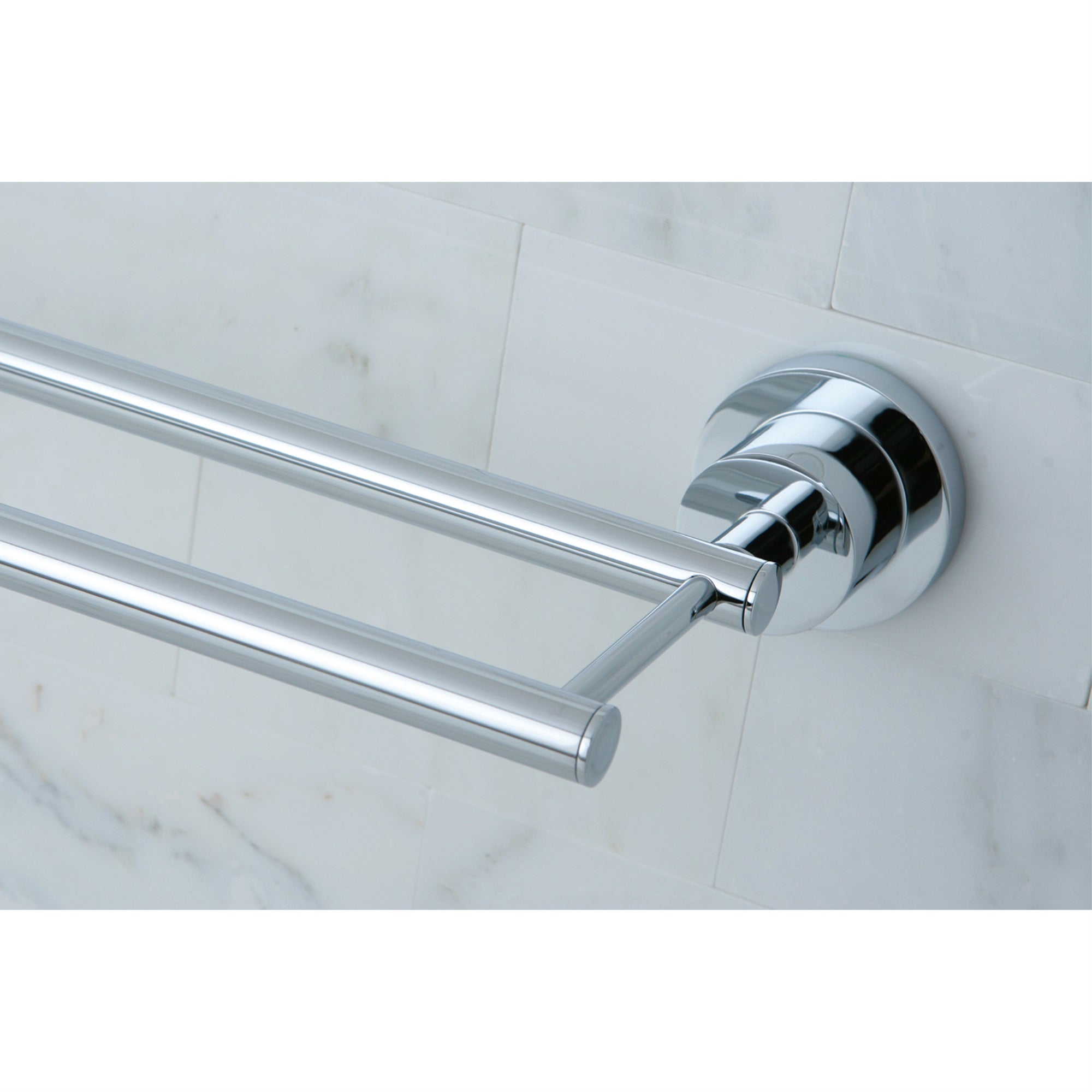 Kingston Brass BA8213C Concord 24'' Dual Towel Bar  Polished Chrome