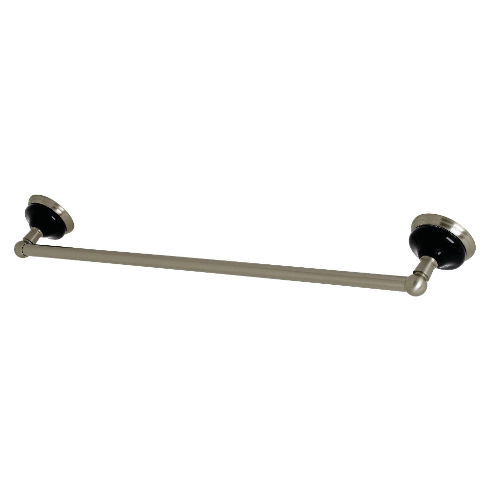 Kingston Brass Ba9111Bn Water Onyx 24 In. Towel Bar, Brushed Nickel