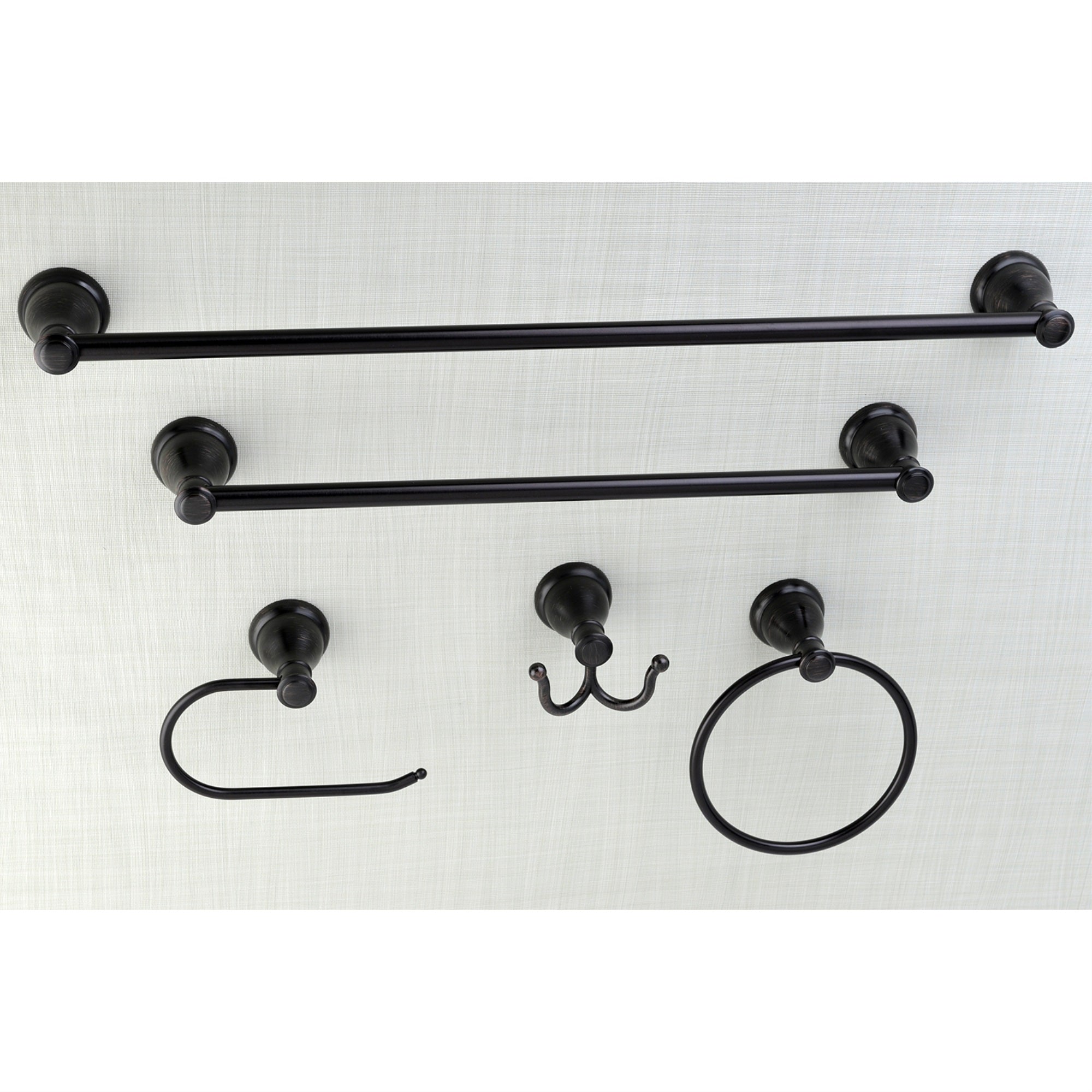 Kingston Brass BAHK5012478ORB 5-Piece Bathroom Accessory Set  Oil Rubbed Bronze