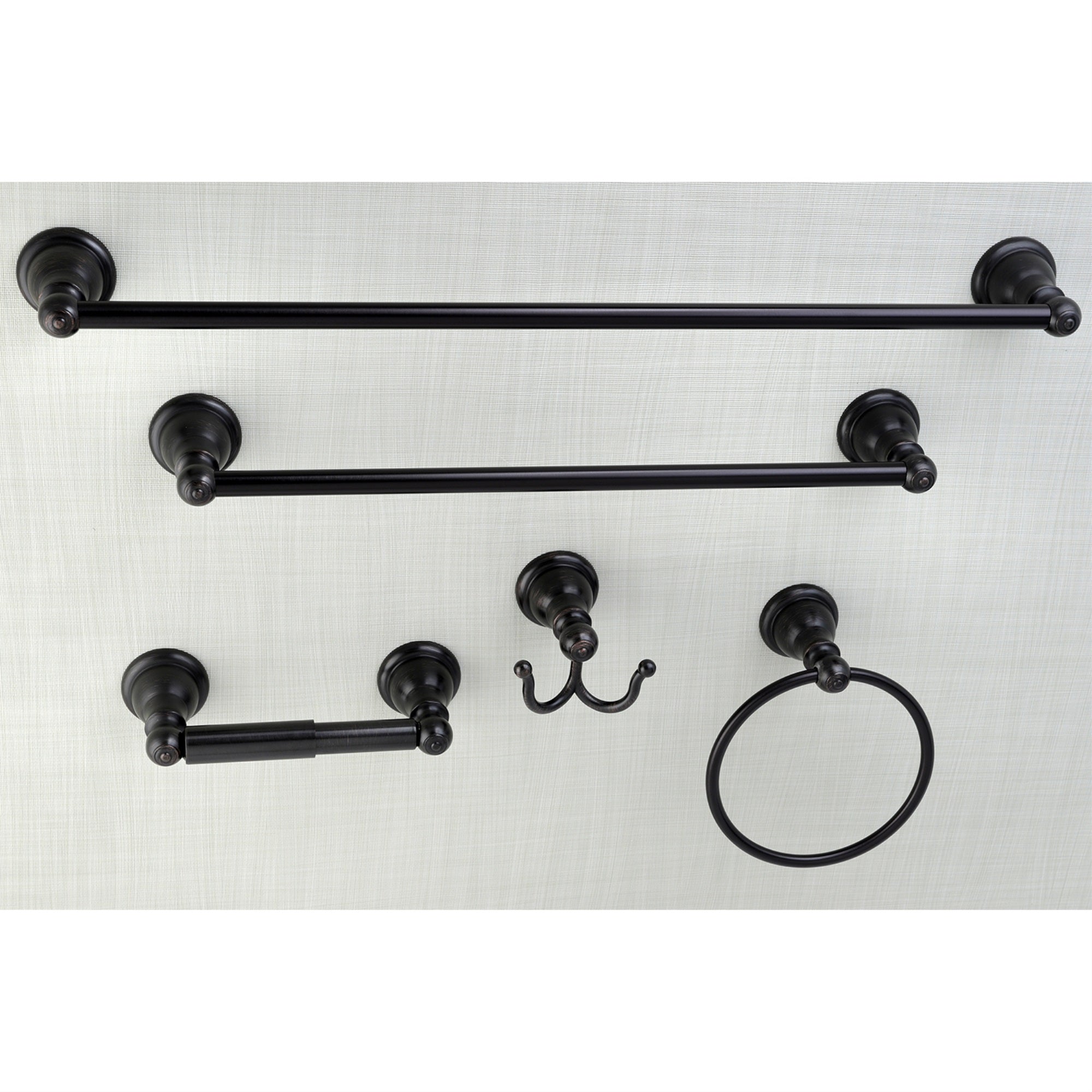 Kingston Brass BAHK5112478ORB 5-Piece Bathroom Accessory Set  Oil Rubbed Bronze