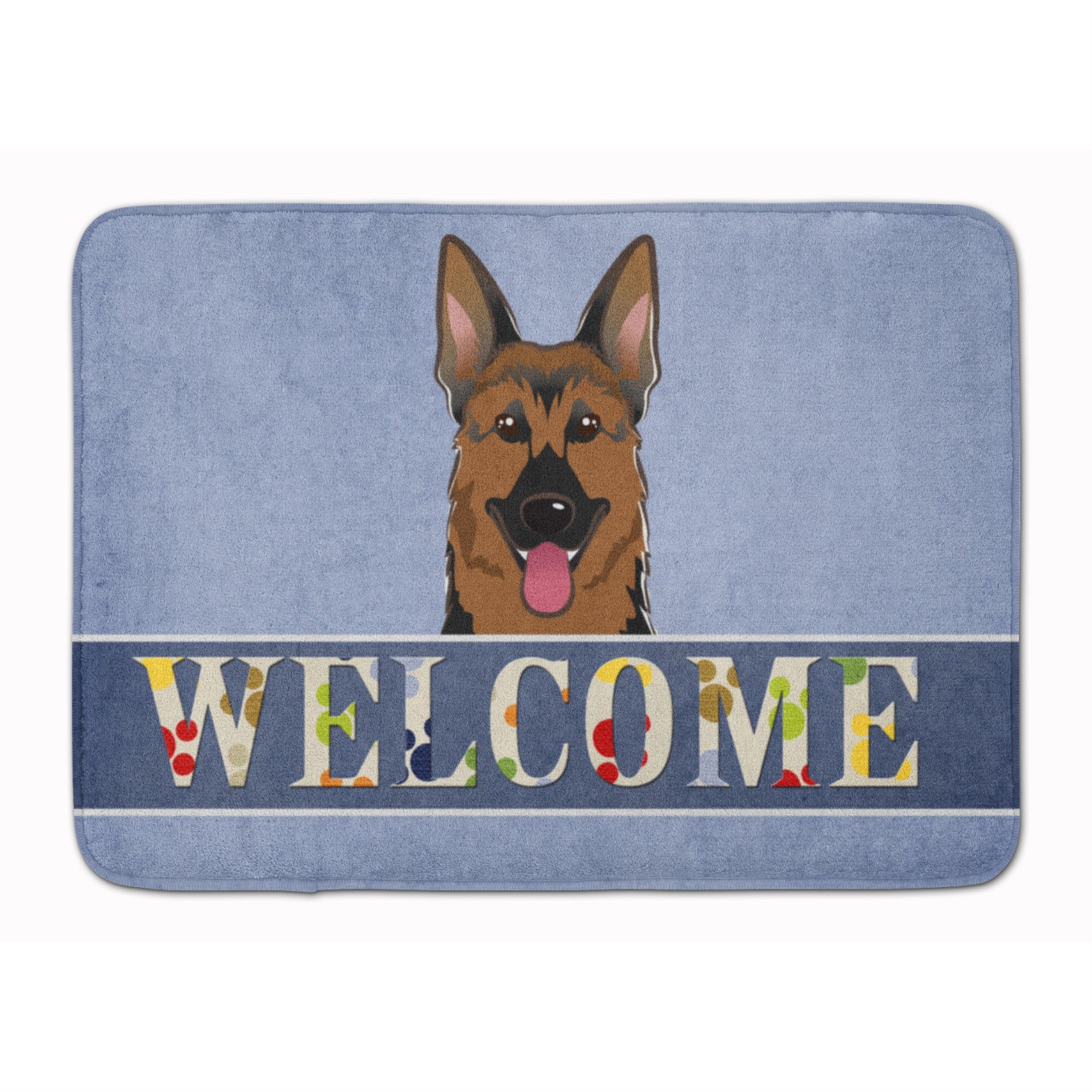 'Caroline'S Treasures German Shepherd Welcome Floor Mat, 19'''' X 27'''', Multicolor''