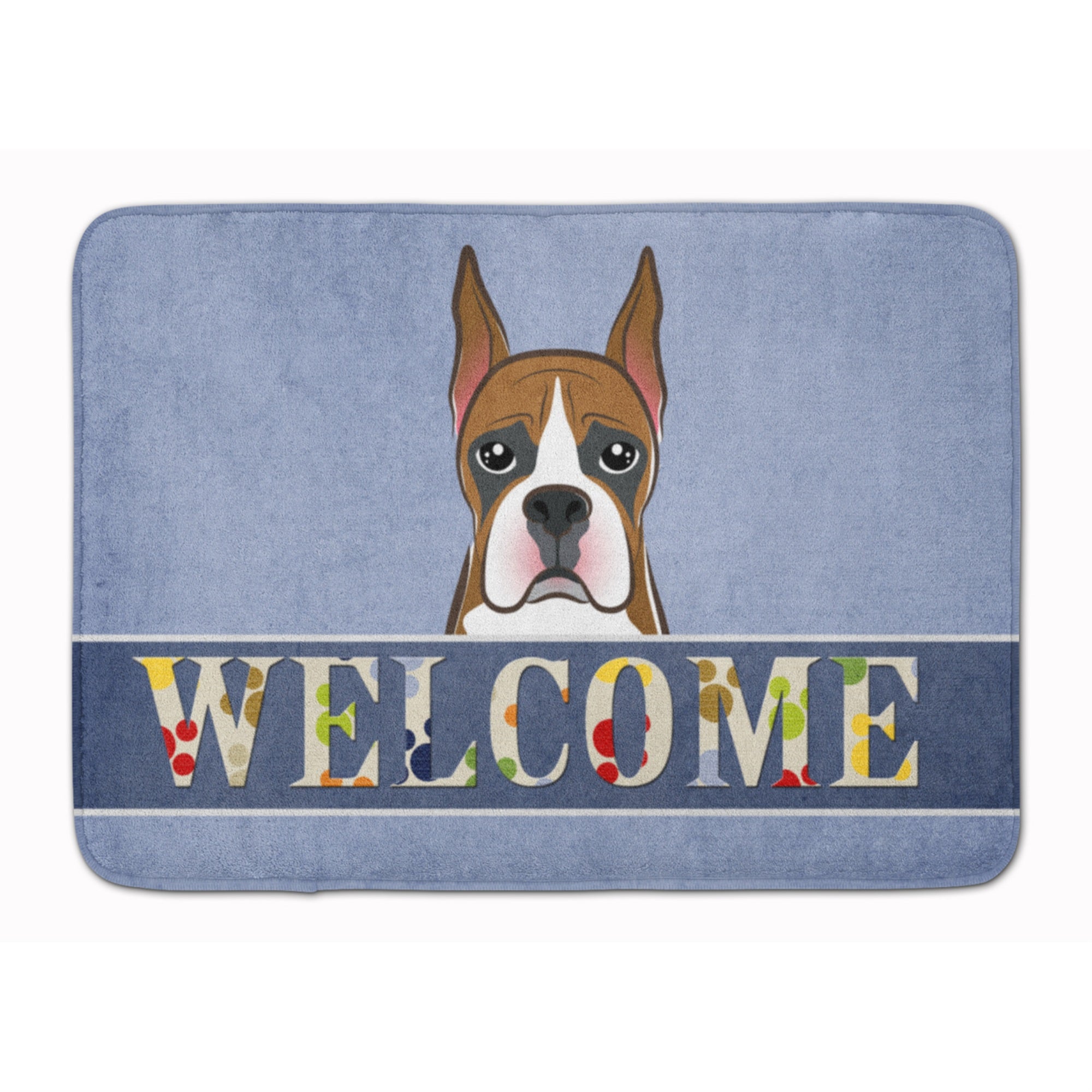 'Caroline'S Treasures Boxer Welcome Floor Mat, 19'''' X 27'''', Multicolor''
