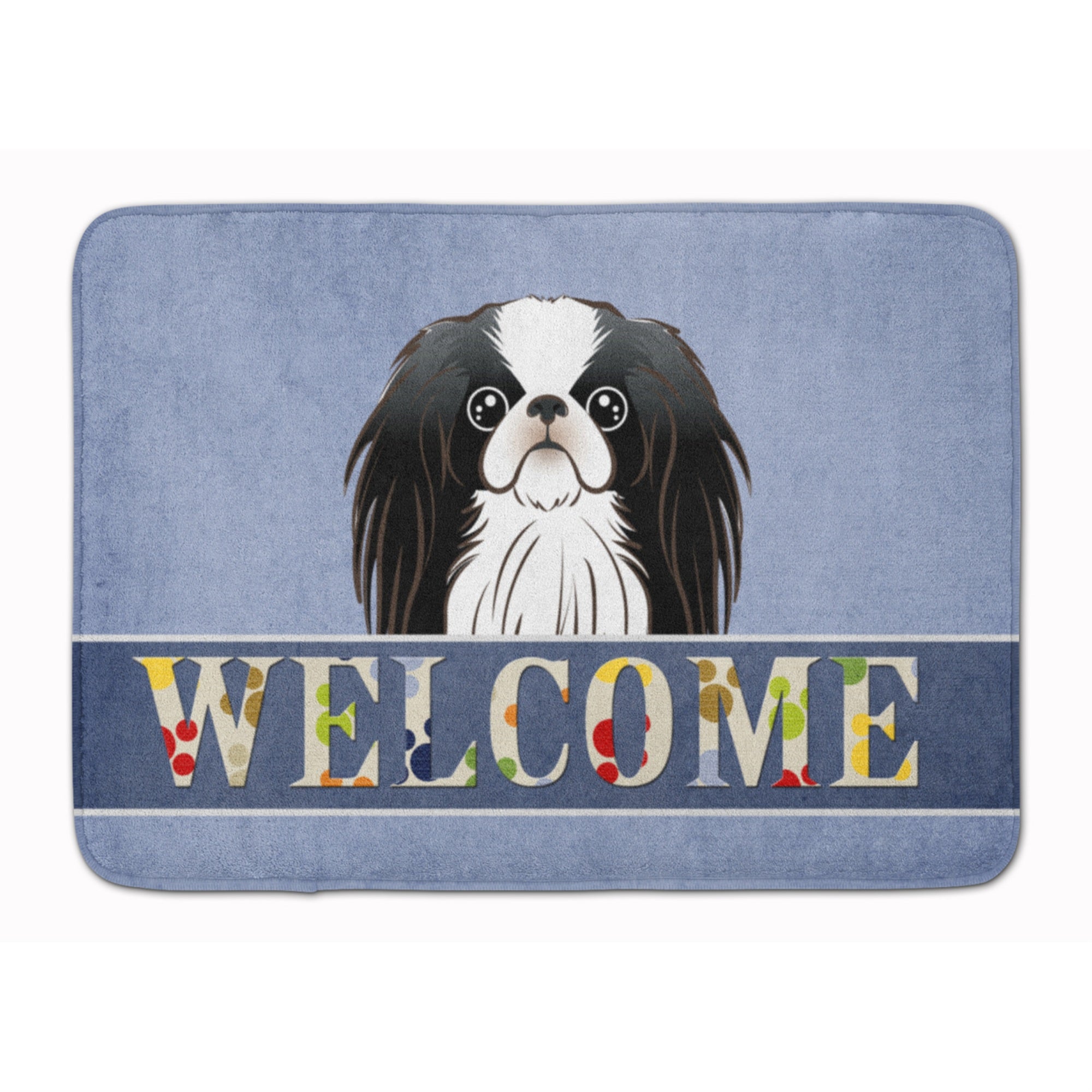 'Caroline'S Treasures Japanese Chin Welcome Floor Mat, 19'''' X 27'''', Multicolor''