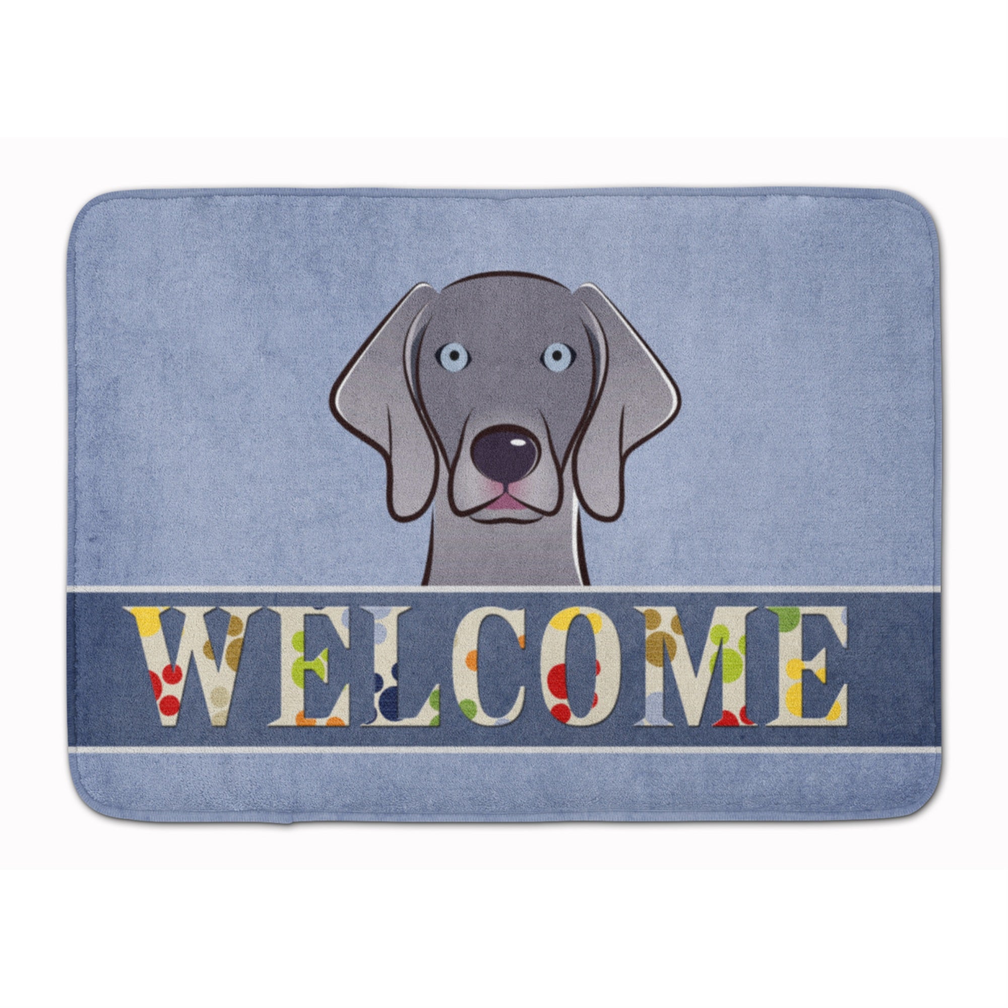 'Caroline'S Treasures Weimaraner Welcome Floor Mat, 19'''' X 27'''', Multicolor''