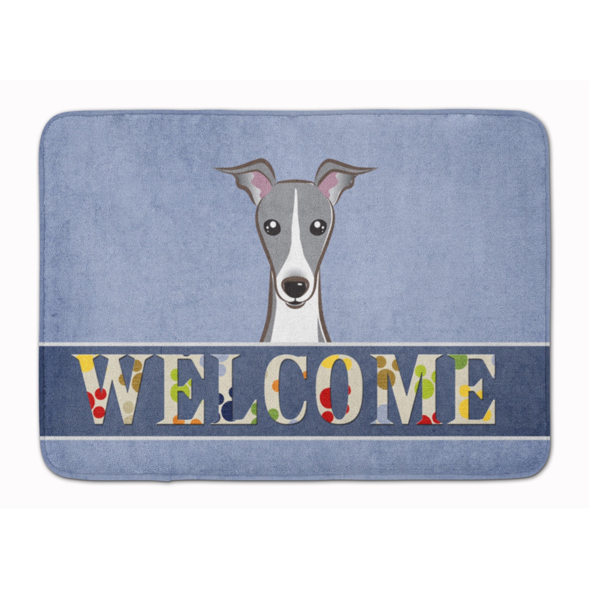 'Caroline'S Treasures Italian Greyhound Welcome Floor Mat, 19'''' X 27'''', Multicolor''