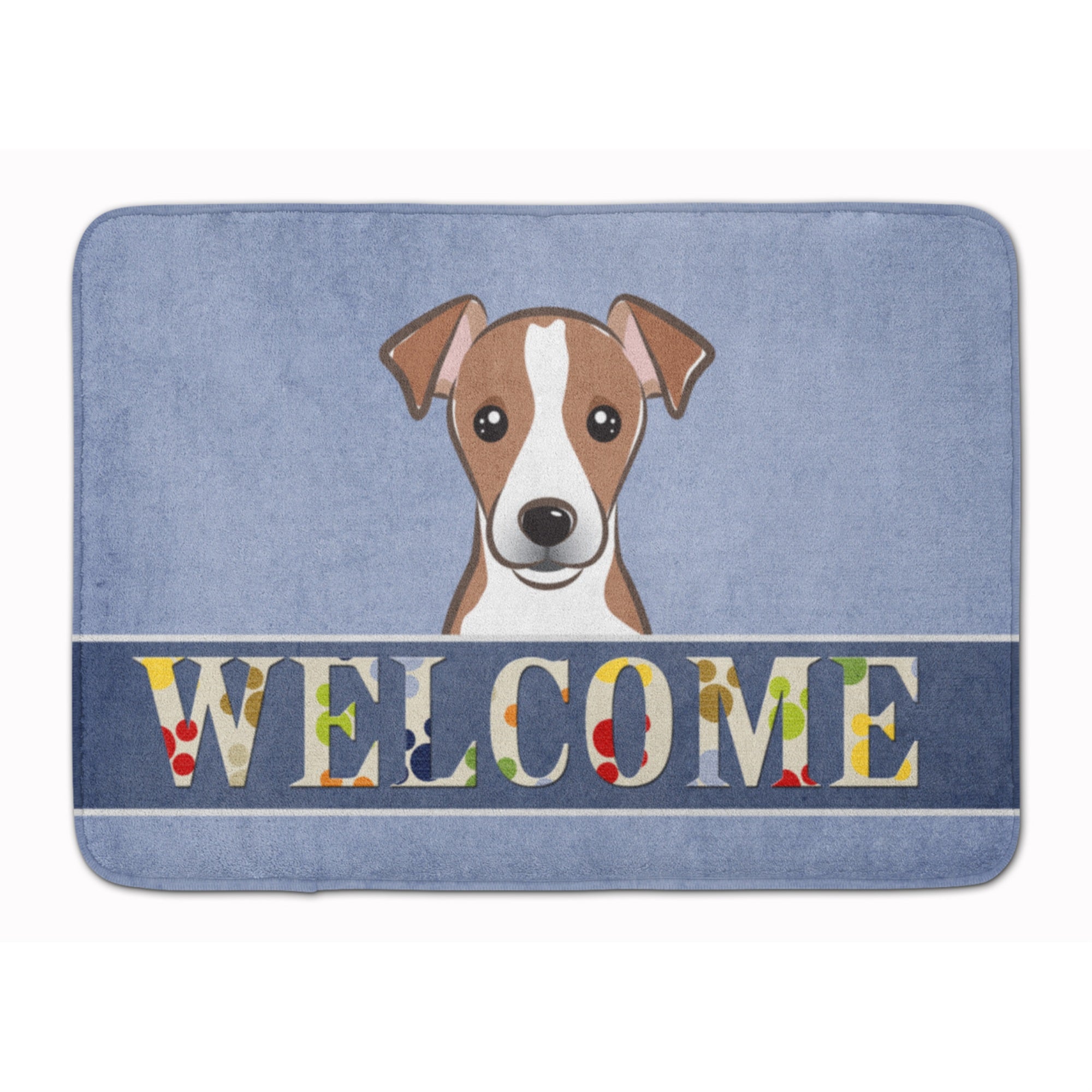 'Caroline'S Treasures Jack Russell Terrier Welcome Floor Mat, 19'''' X 27'''', Multicolor''