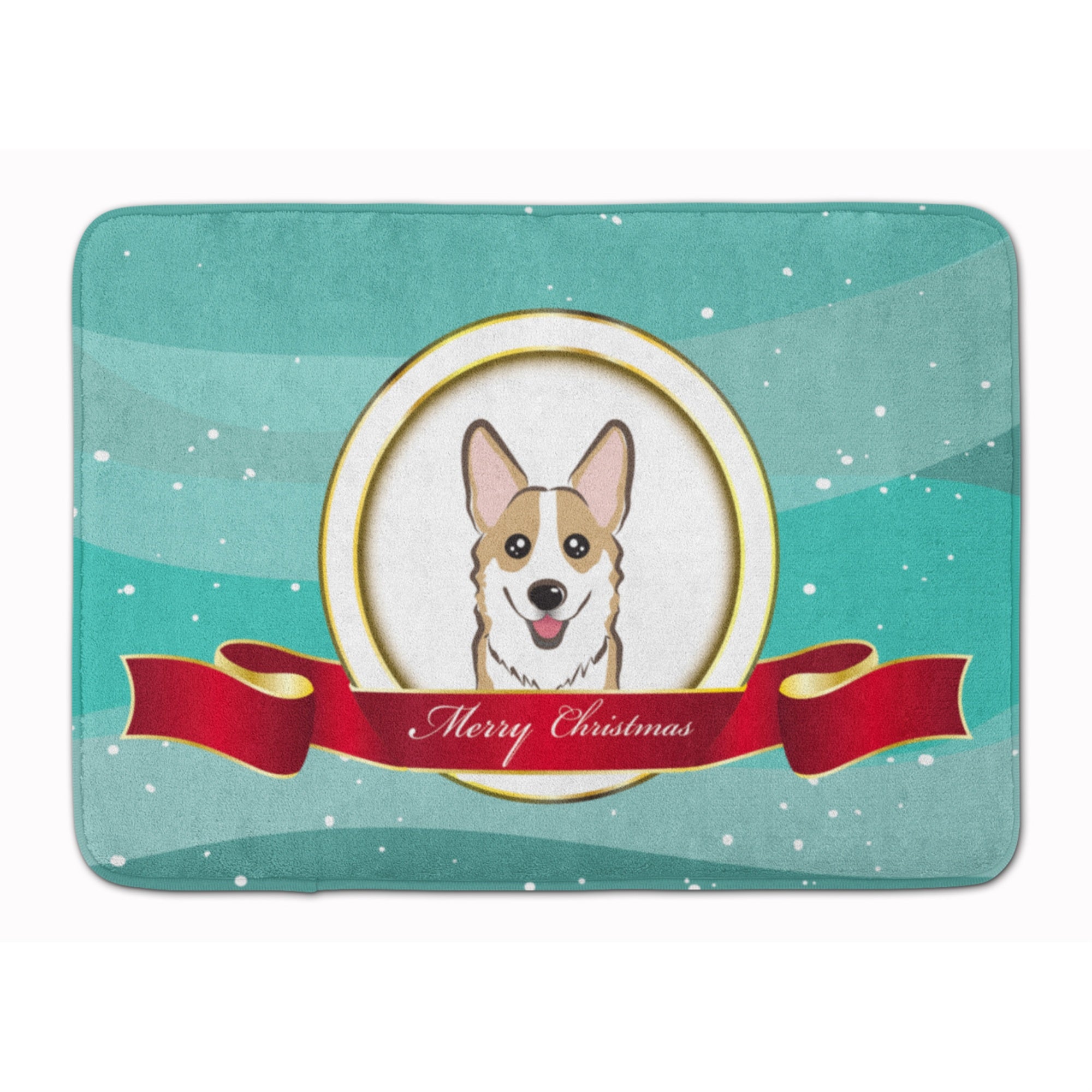 'Caroline'S Treasures Sable Corgi Merry Christmas Floor Mat, 19'''' X 27'''', Multicolor''