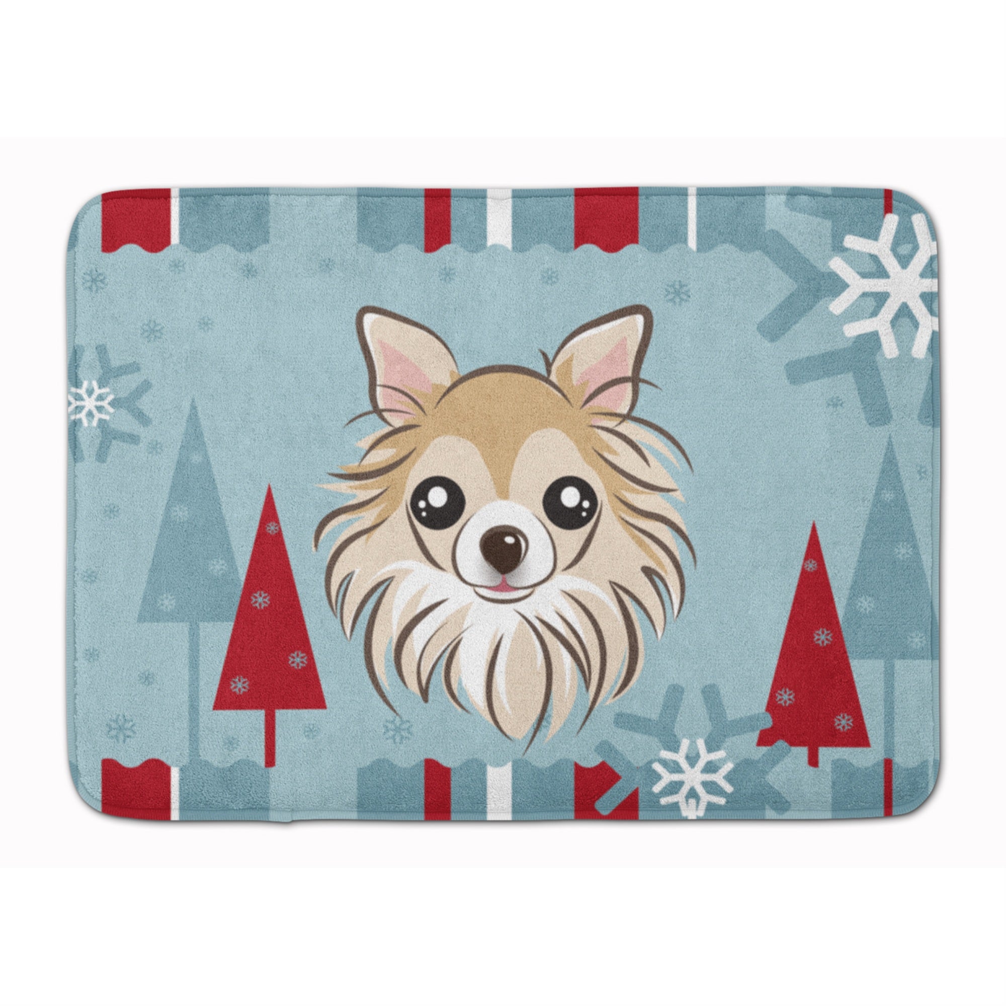 'Caroline'S Treasures Winter Holiday Chihuahua Floor Mat, 19'''' X 27'''', Multicolor''