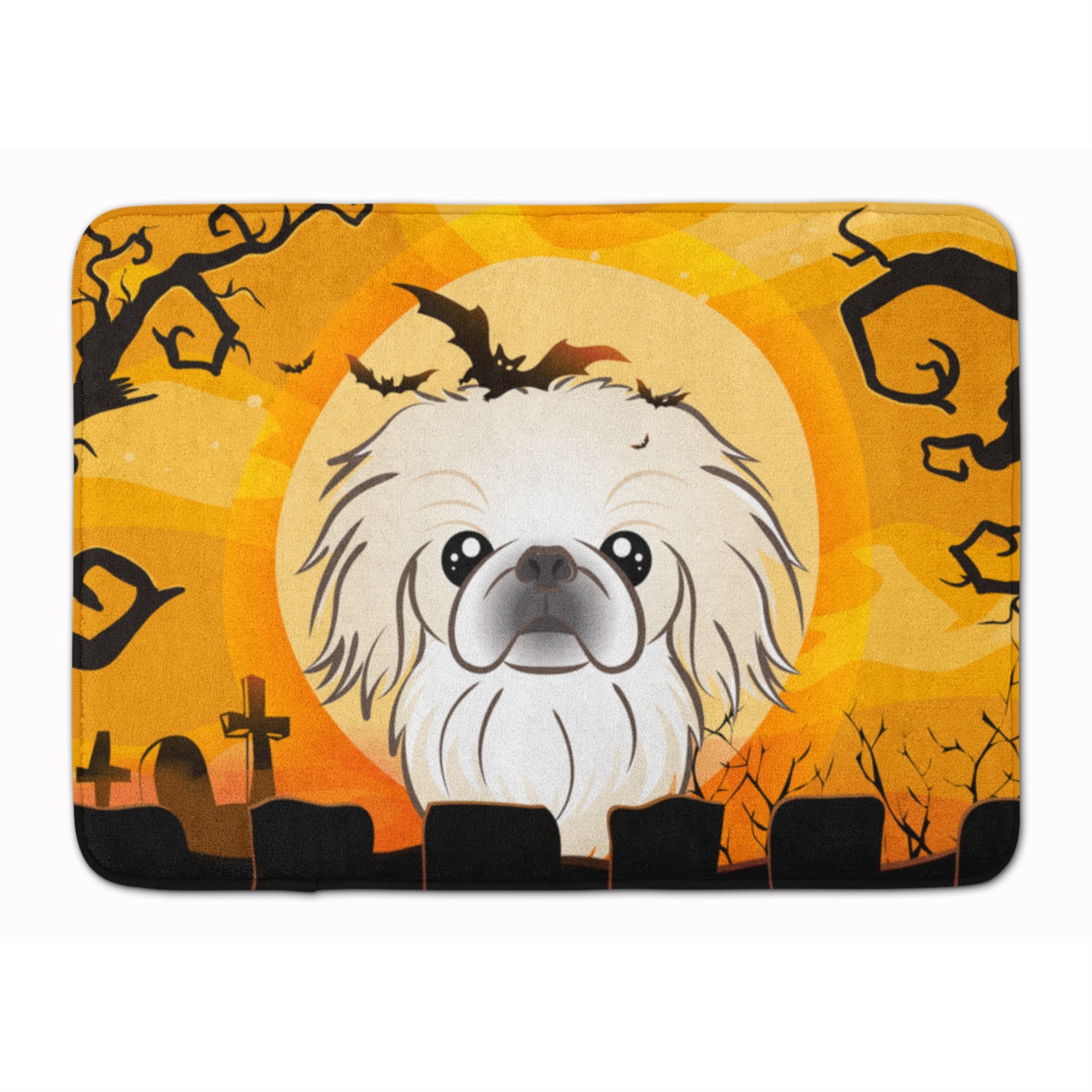 'Caroline'S Treasures Halloween Pekingese Floor Mat, 19'''' X 27'''', Multicolor''