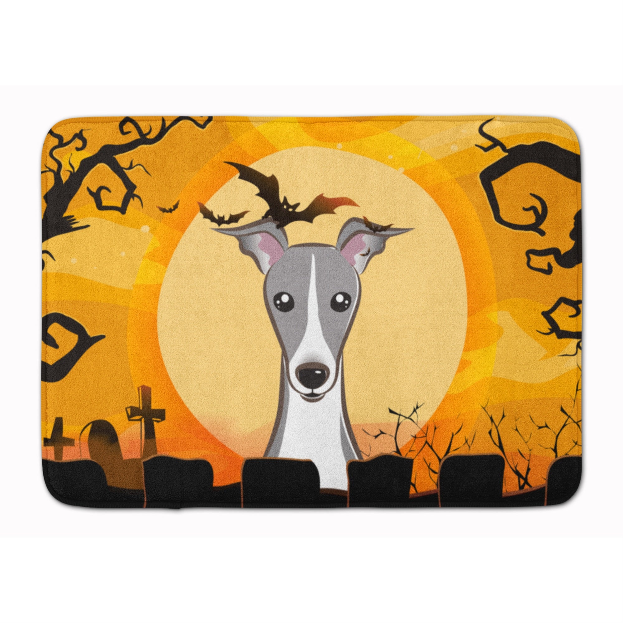 'Caroline'S Treasures Halloween Italian Greyhound Floor Mat, 19'''' X 27'''', Multicolor''