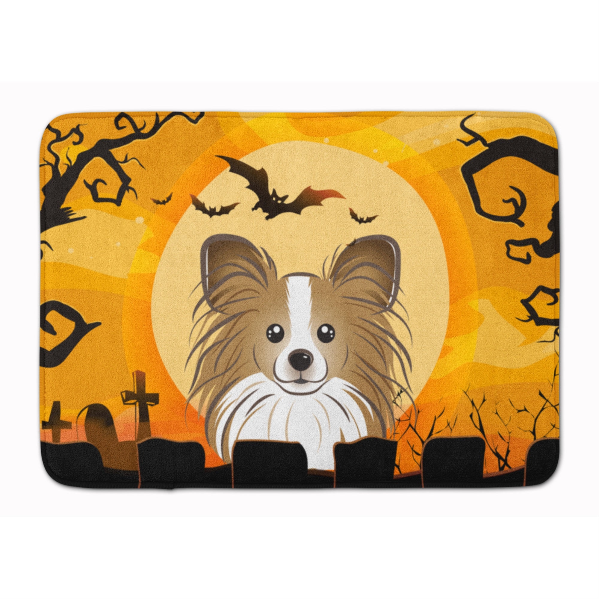 'Caroline'S Treasures Halloween Papillon Floor Mat, 19'''' X 27'''', Multicolor''